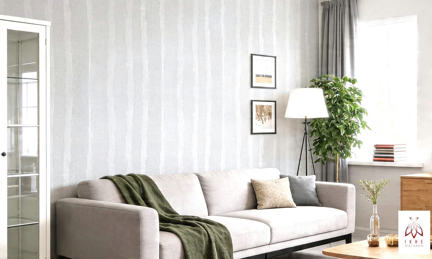 IKHEMalarka Wandpaneel Selbstklebende Flexible Schaum-Wandverkleidung 1,8 m², BxL: 60x300 cm, 1,8 qm, (1 Rolle = 1,8 m², 300x60cm) Schall- und wärmeisolierend,  – Bild 2 von 5
