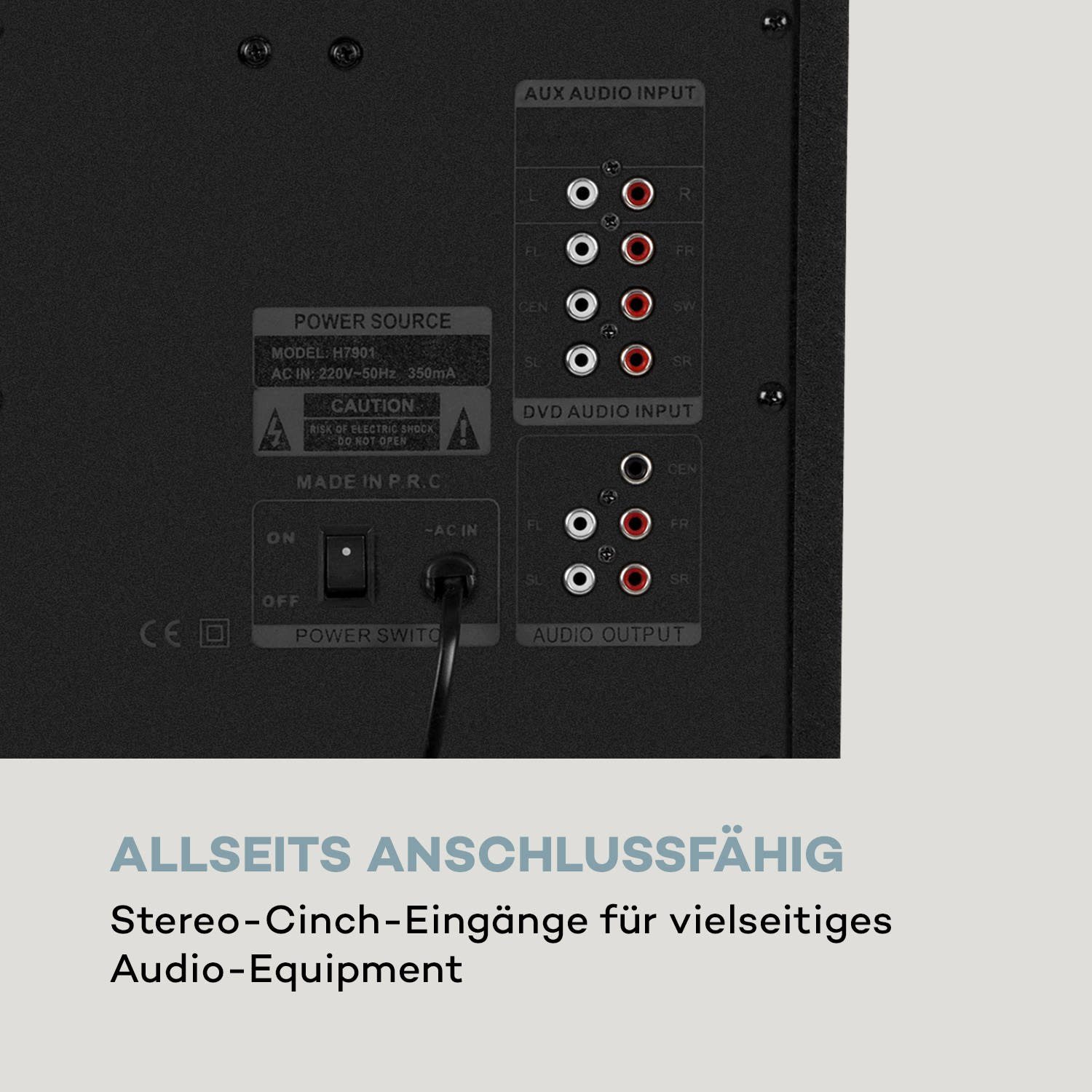 Auna X-Gaming Lautsprechersystem (190 W)