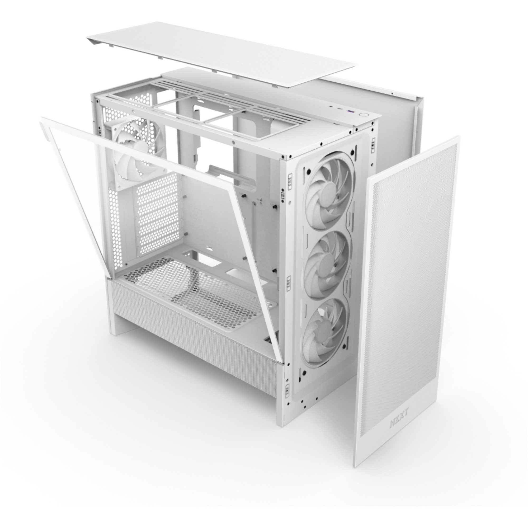 NZXT PC-Gehäuse NZXT H5 Flow RGB (2024), Tower-Gehäuse