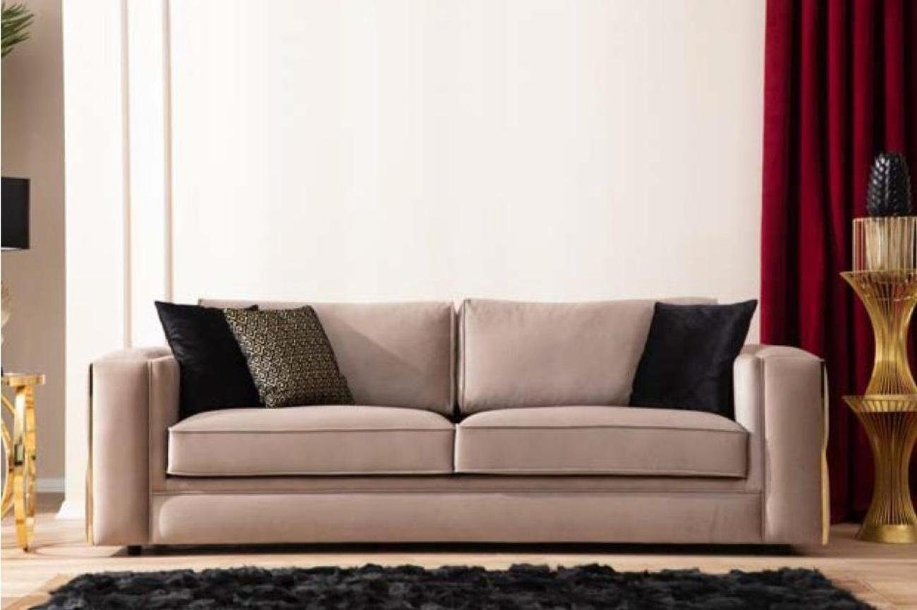 JVmoebel 3-Sitzer Sofa 3 Sitzer Textil Sofas Couch Polster Möbel Moderner Dreisitzer, Made in Europe