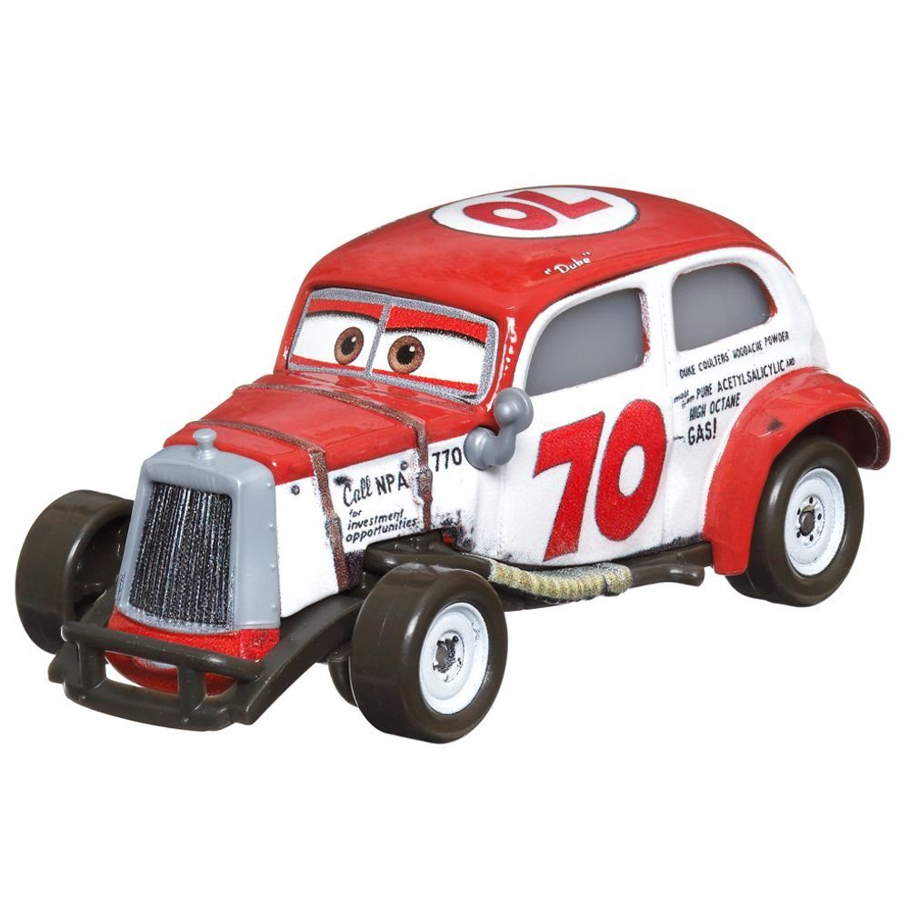 Cars Die Cars Coulters Fahrzeuge Spielzeug-Rennwagen Auto Disney 1:55 Disney Mattel Style Cast Duke Racing