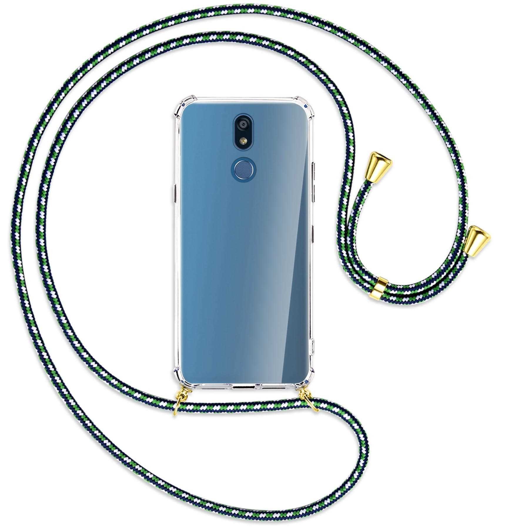 mtb more energy Handykette für LG K40 / K12 Plus [NC-081-G], Umhängehülle mit Band [NC-081-G]