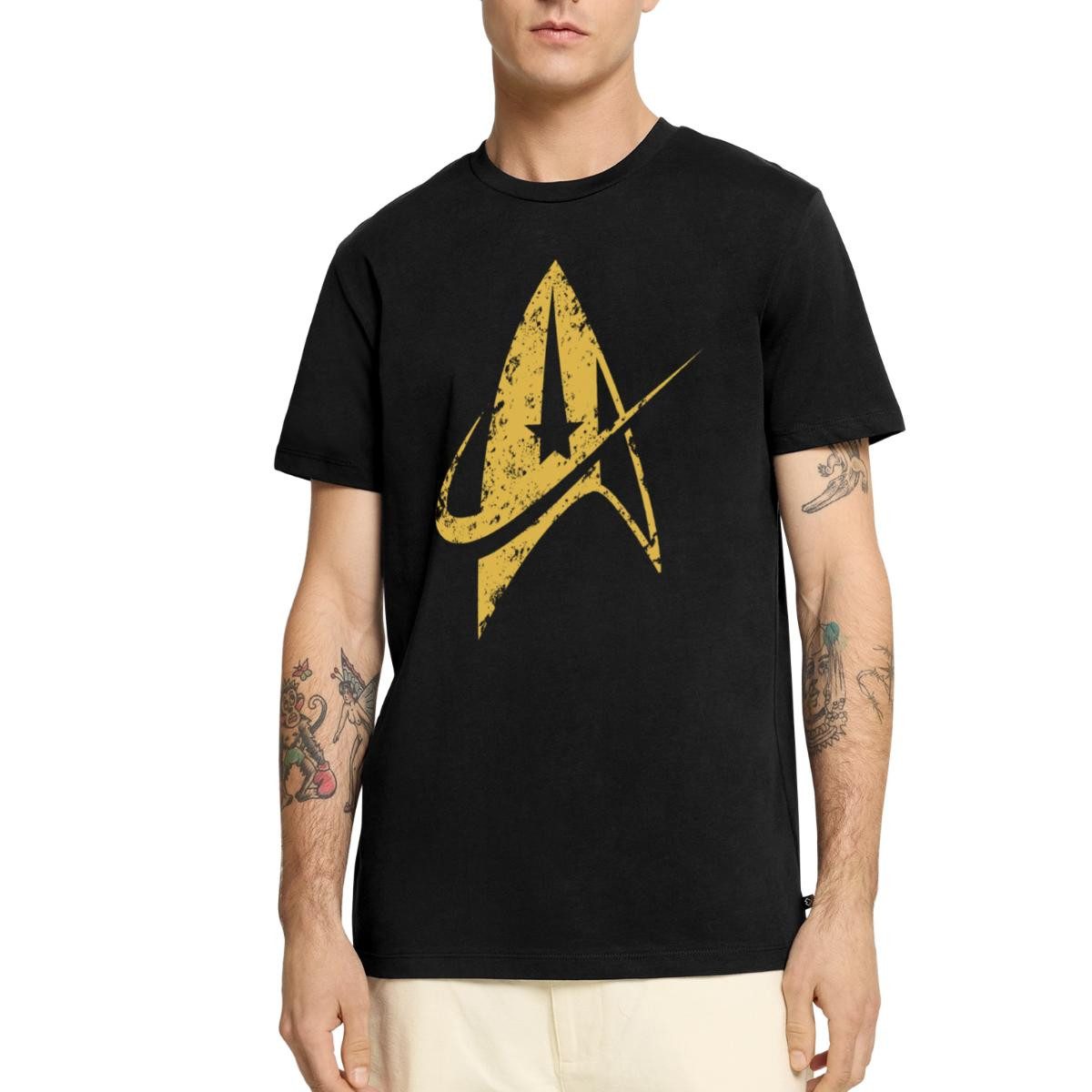 T-Shirt Star Trek Discovery Delta Abzeichen Gold Männer Premium T-Shirt