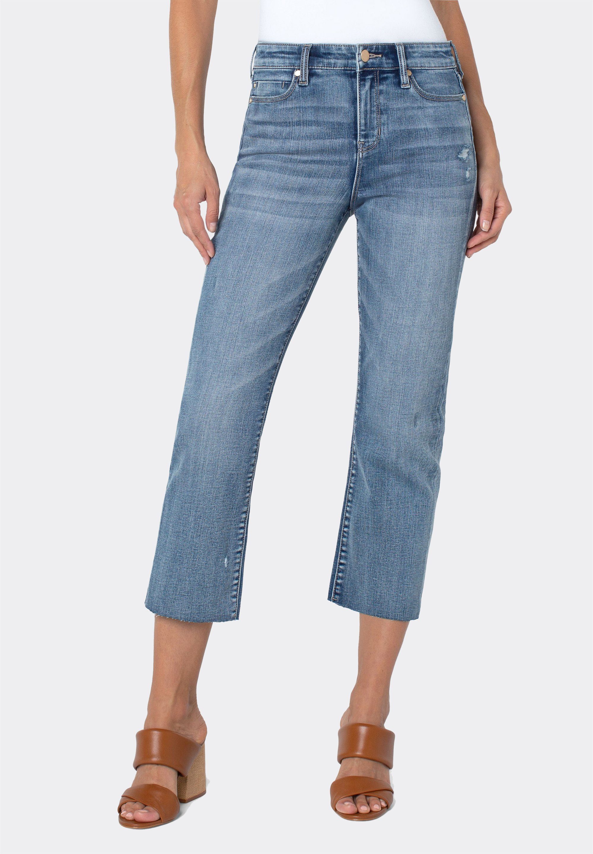 Stretchy Flare Hannah Ankle-Jeans und Crop komfortabel Liverpool