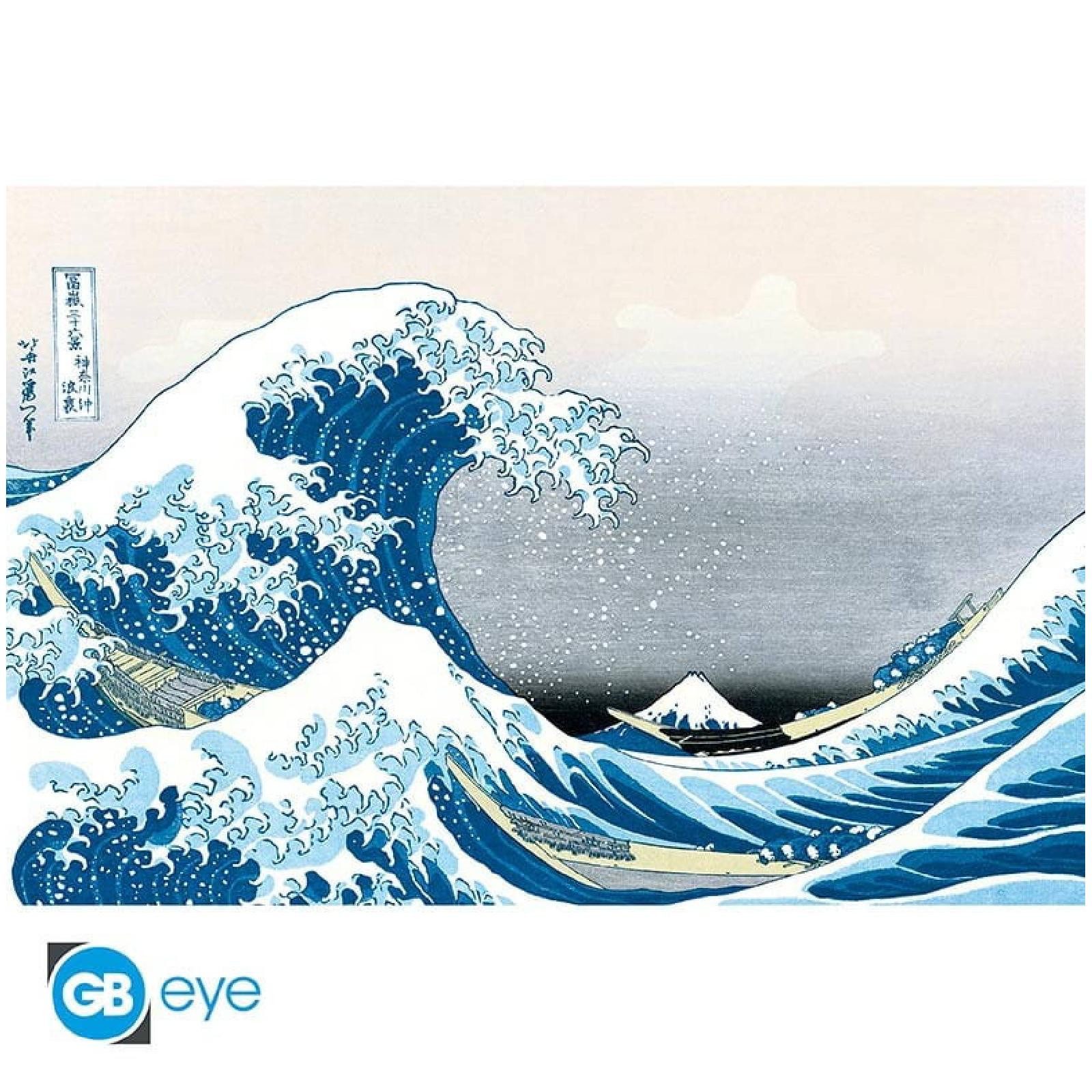 ABYstyle Poster HOKUSAI - Poster Maxi 91,5x61 - Grande Vague * SEE