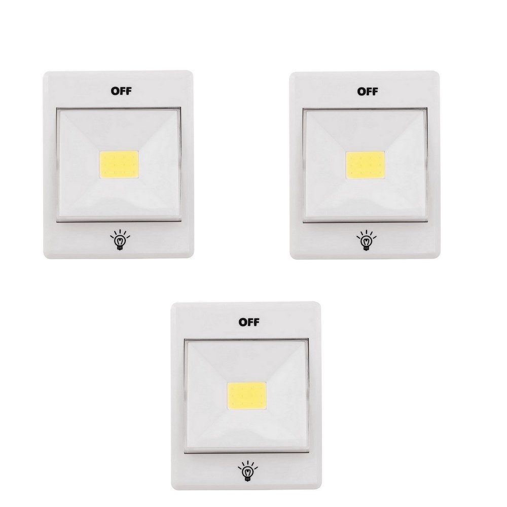 DIW LED Wandleuchte 3er Set LED-Klebeleuchte günstig online kaufen
