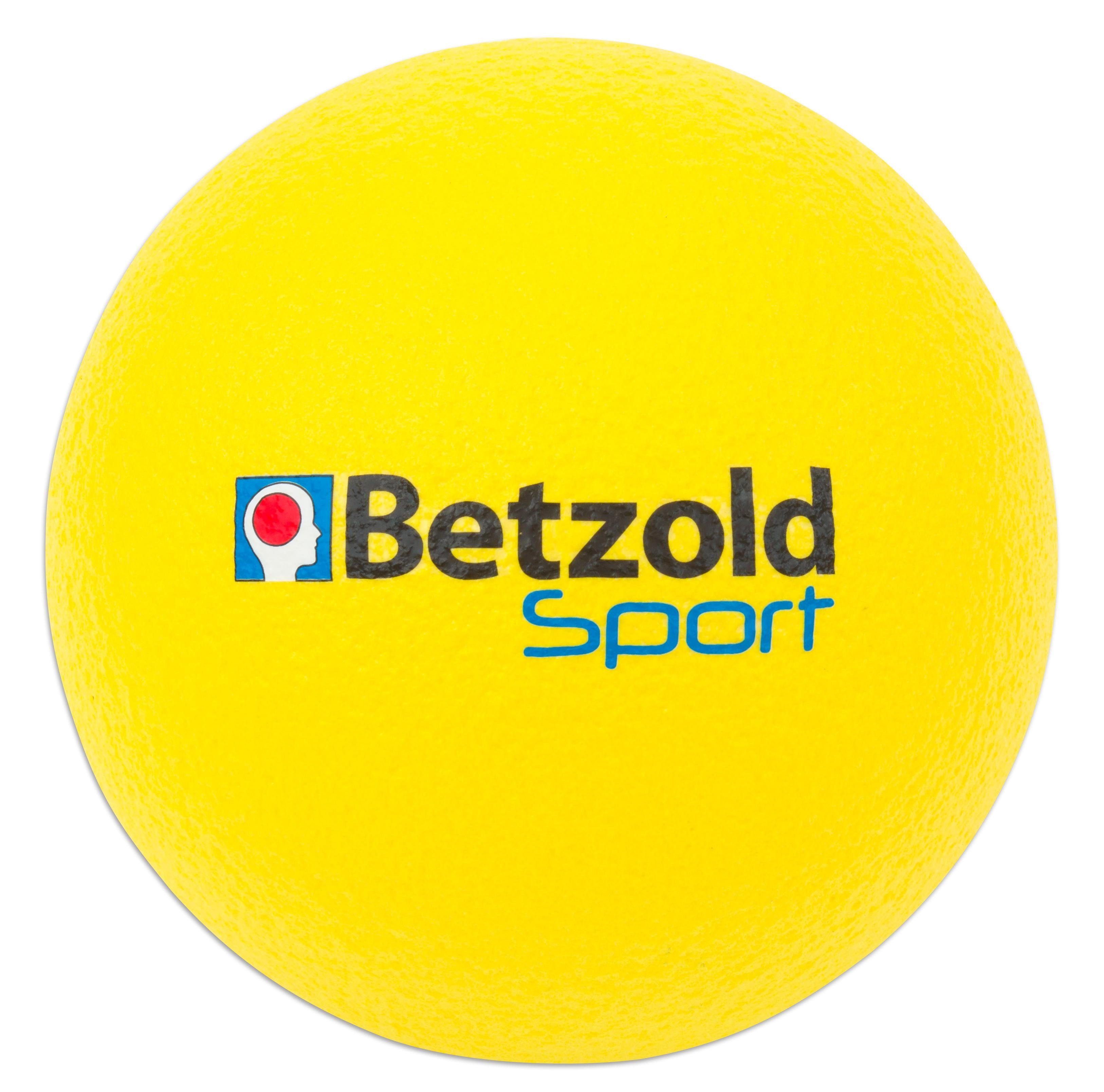 Betzold Sport Softball 15 cm - Schaumstoff-Ball Spielball Gymnastikball