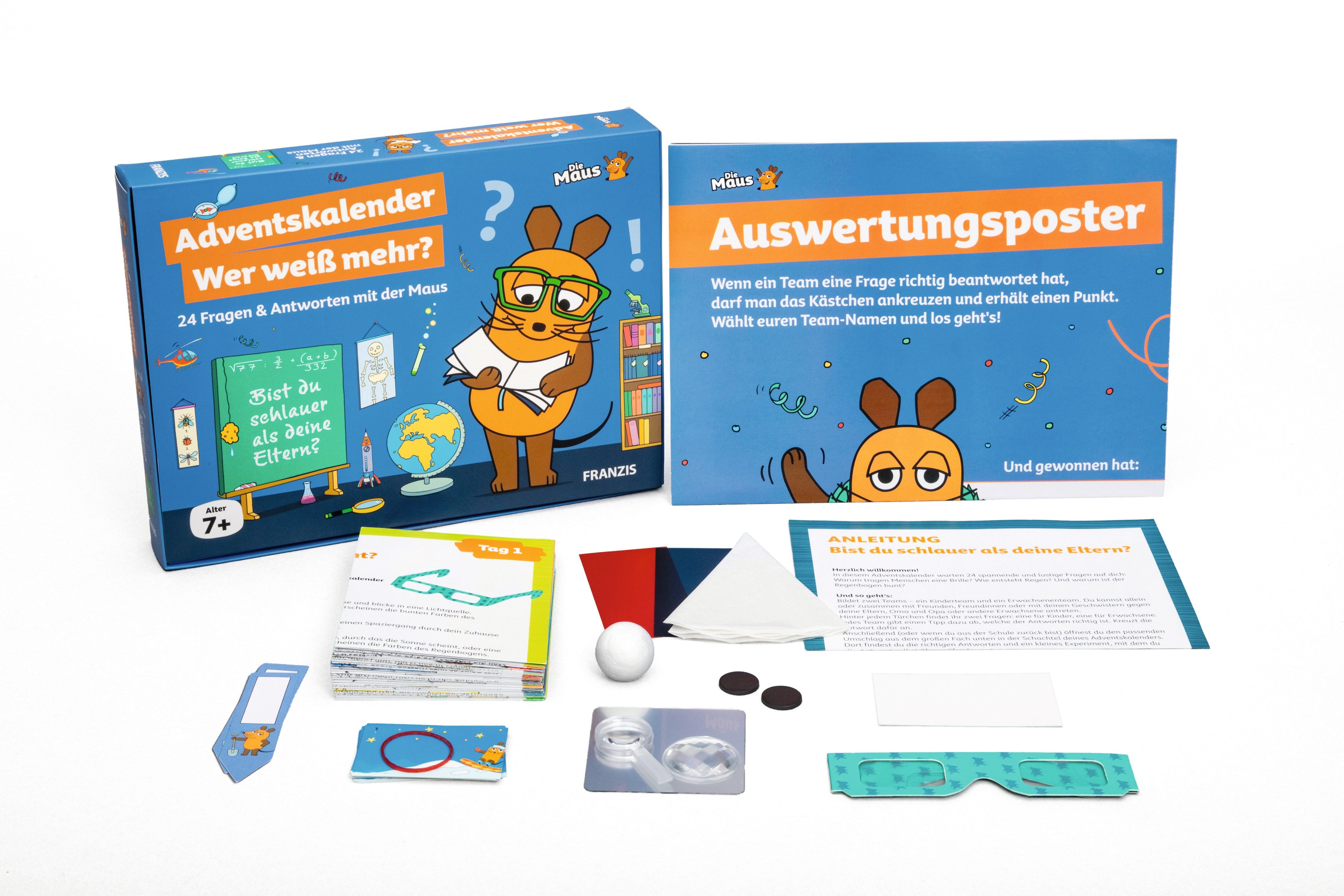 Franzis Adventskalender Die Maus Adventskalender - Wer weiß mehr?