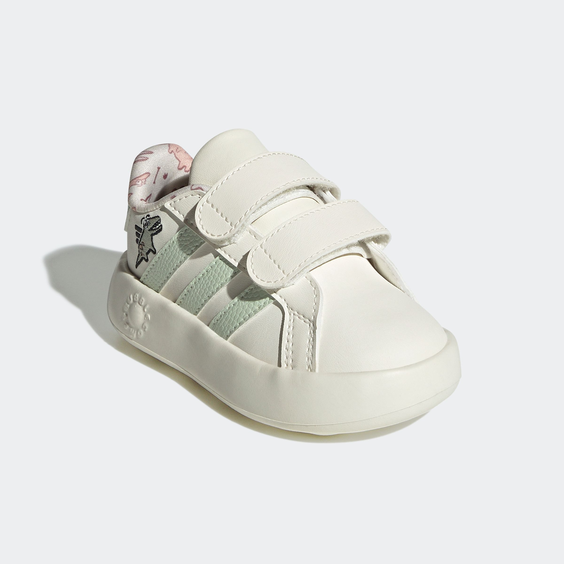 adidas Sportswear DINO GRAND COURT 2.0 KIDS Klettschuh Design auf den Spuren des adidas Superstar, für Kinder
