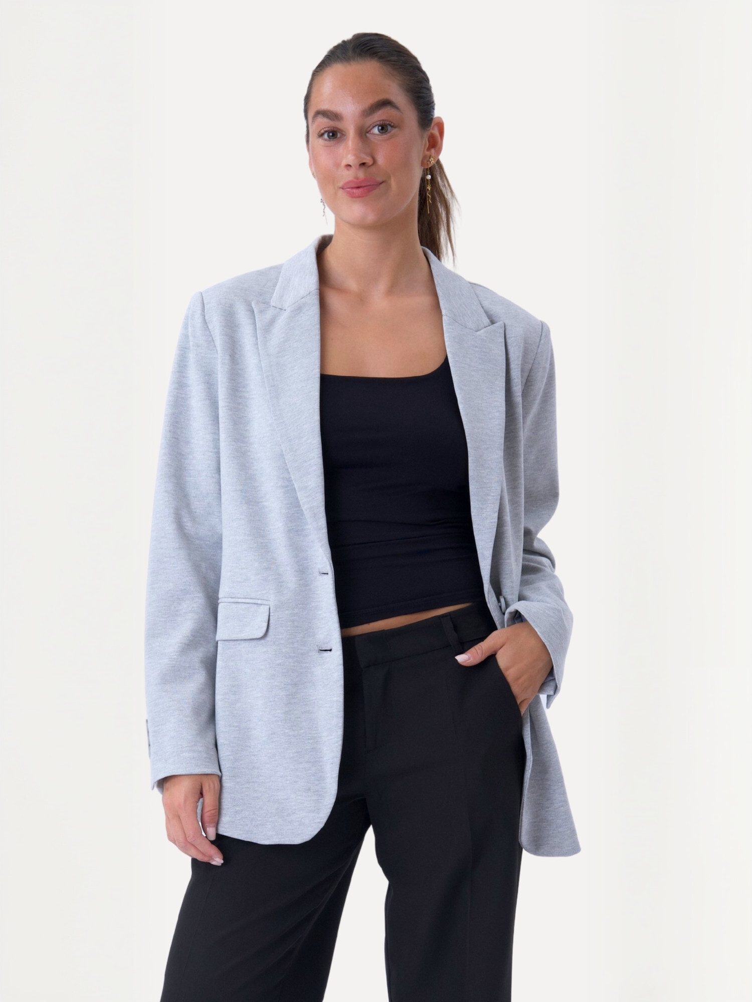 TEESHOPPEN Blusenblazer TEESHOPPEN Blazers Classic