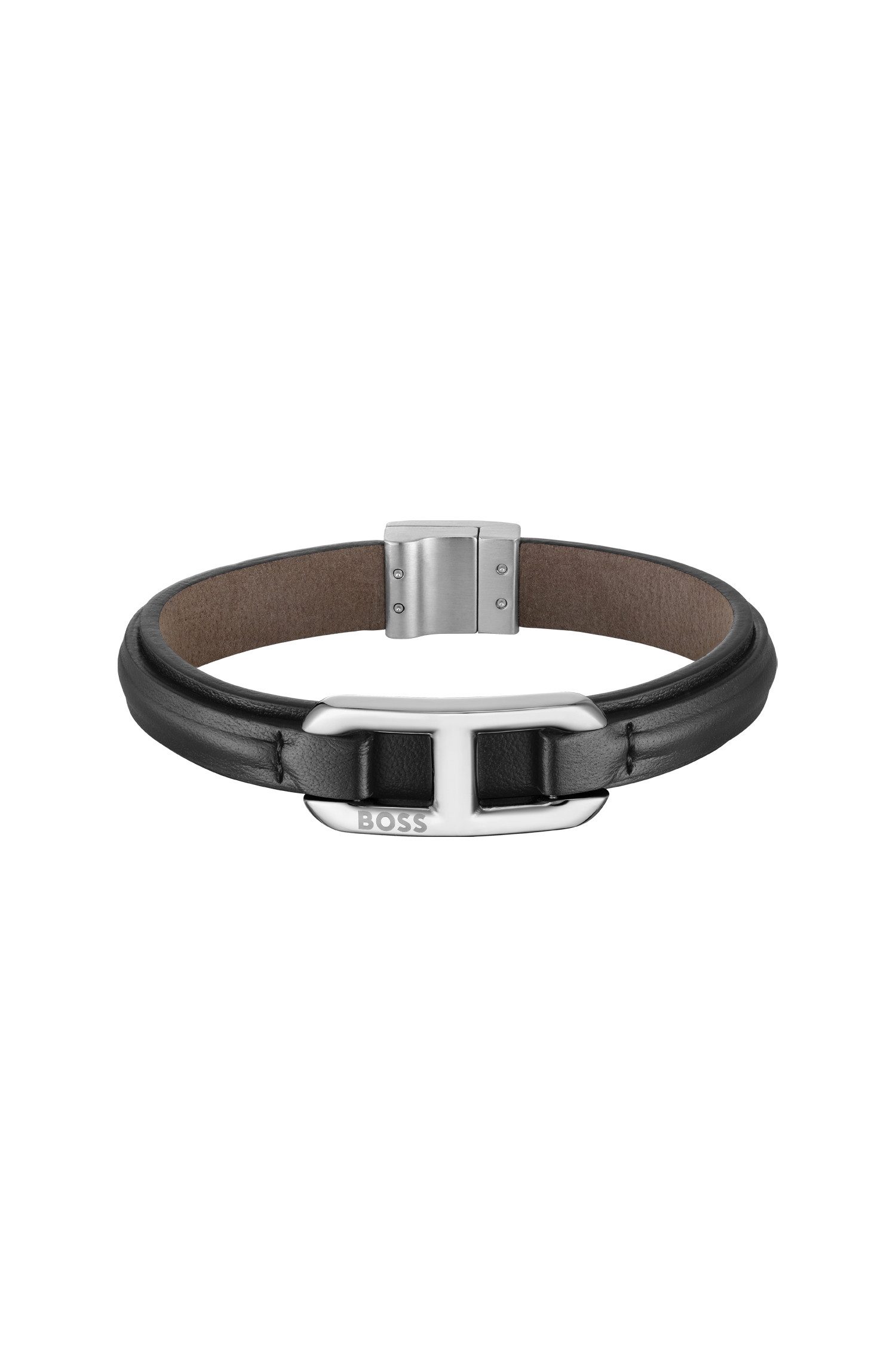 BOSS Lederarmband KODE