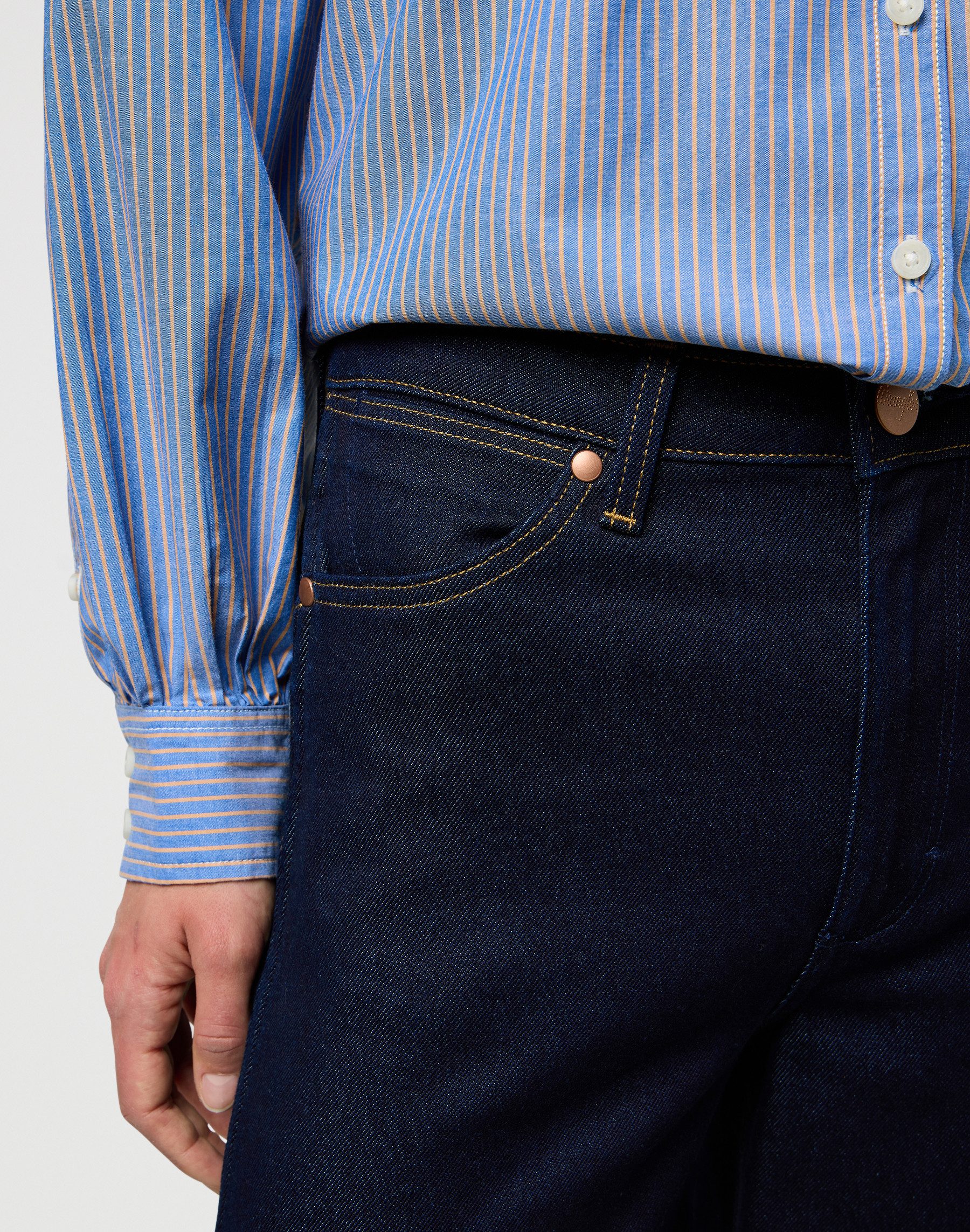 Wrangler Schlagjeans W-CANYO Bequeme Loose fit