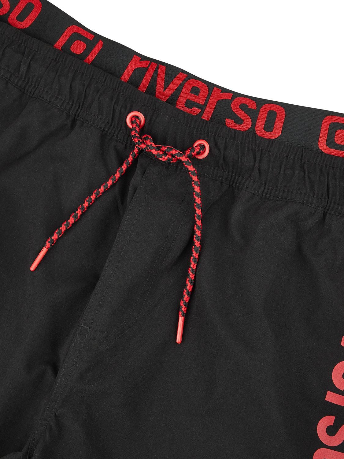 riverso Badeshorts Herren Badehose RIVBobby Regular Fit (1-St) Sportshorts mit Kordelzug