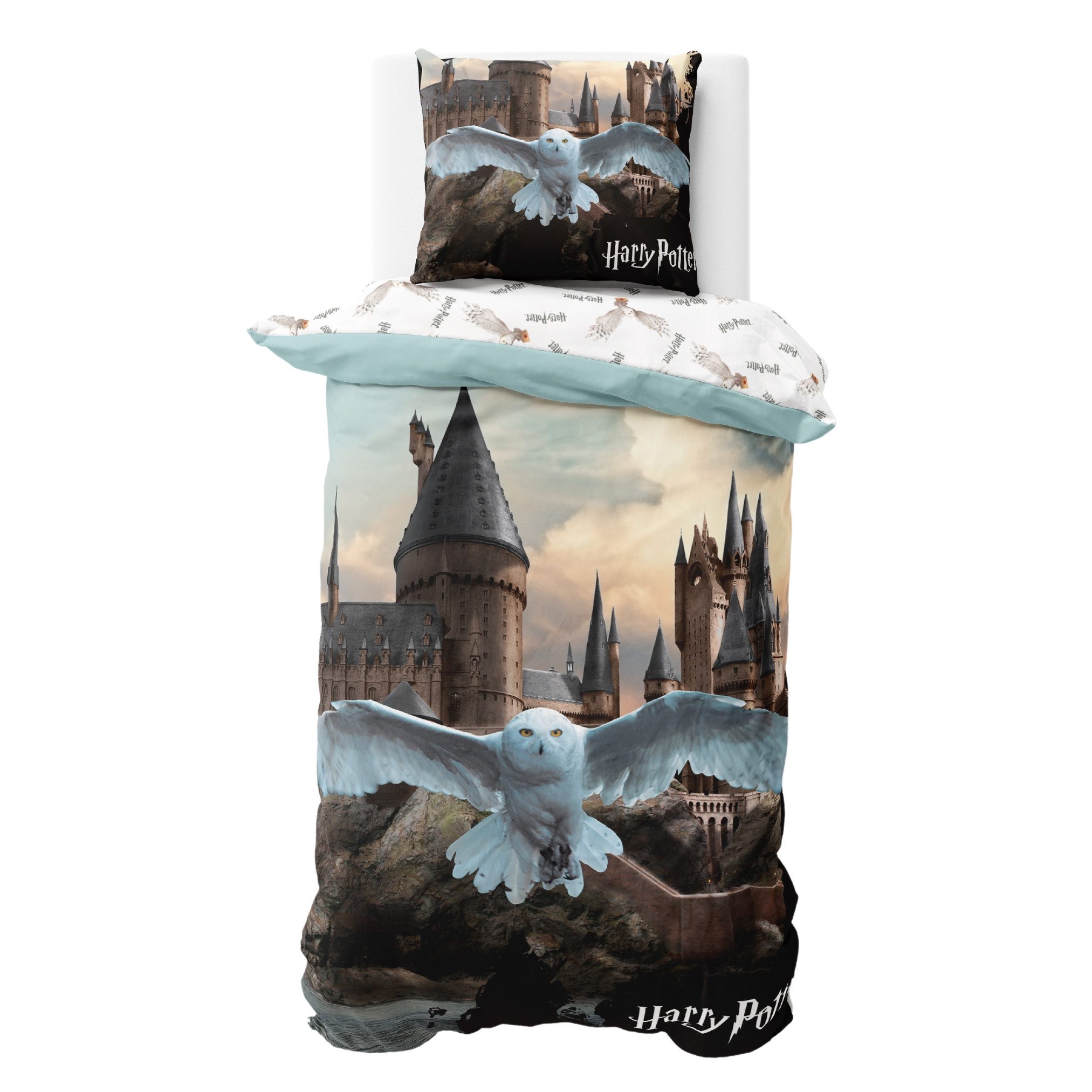MTOnlinehandel Bettwäsche Harry Potter Fly, 135x200 + 80x80 cm in Renforcé, günstig online kaufen