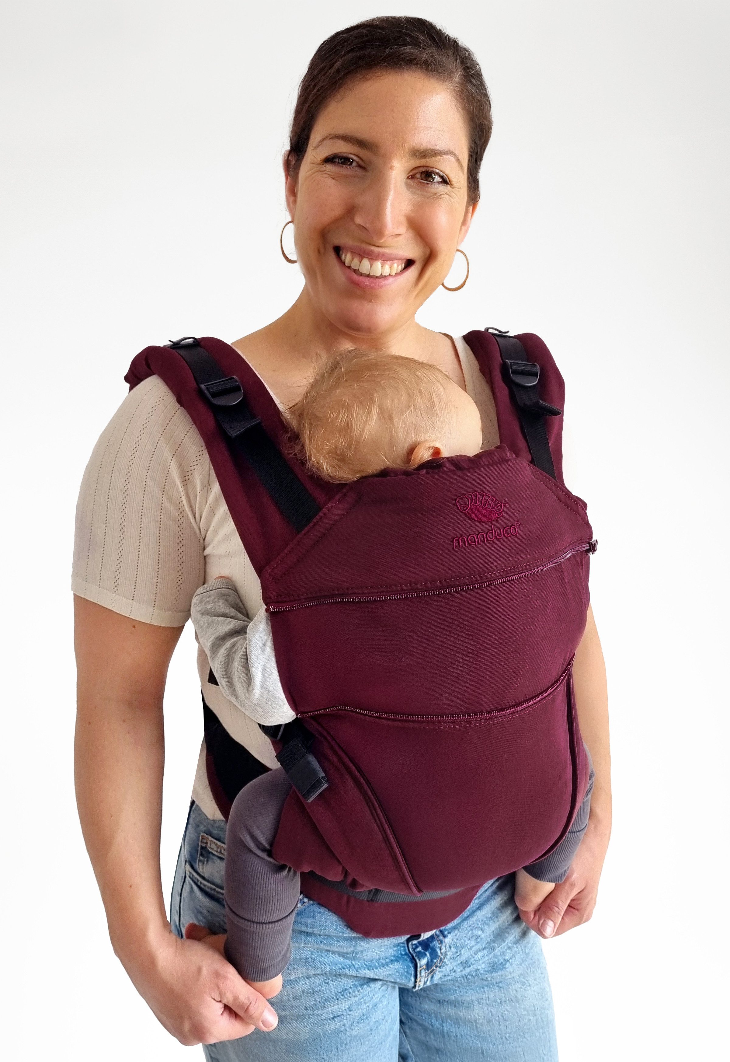 manduca Babytrage manduca Babytrage XT Leo, Verwendbar ab Geburt für Kinder mit 3,5 bis 20 kg Körpergewicht