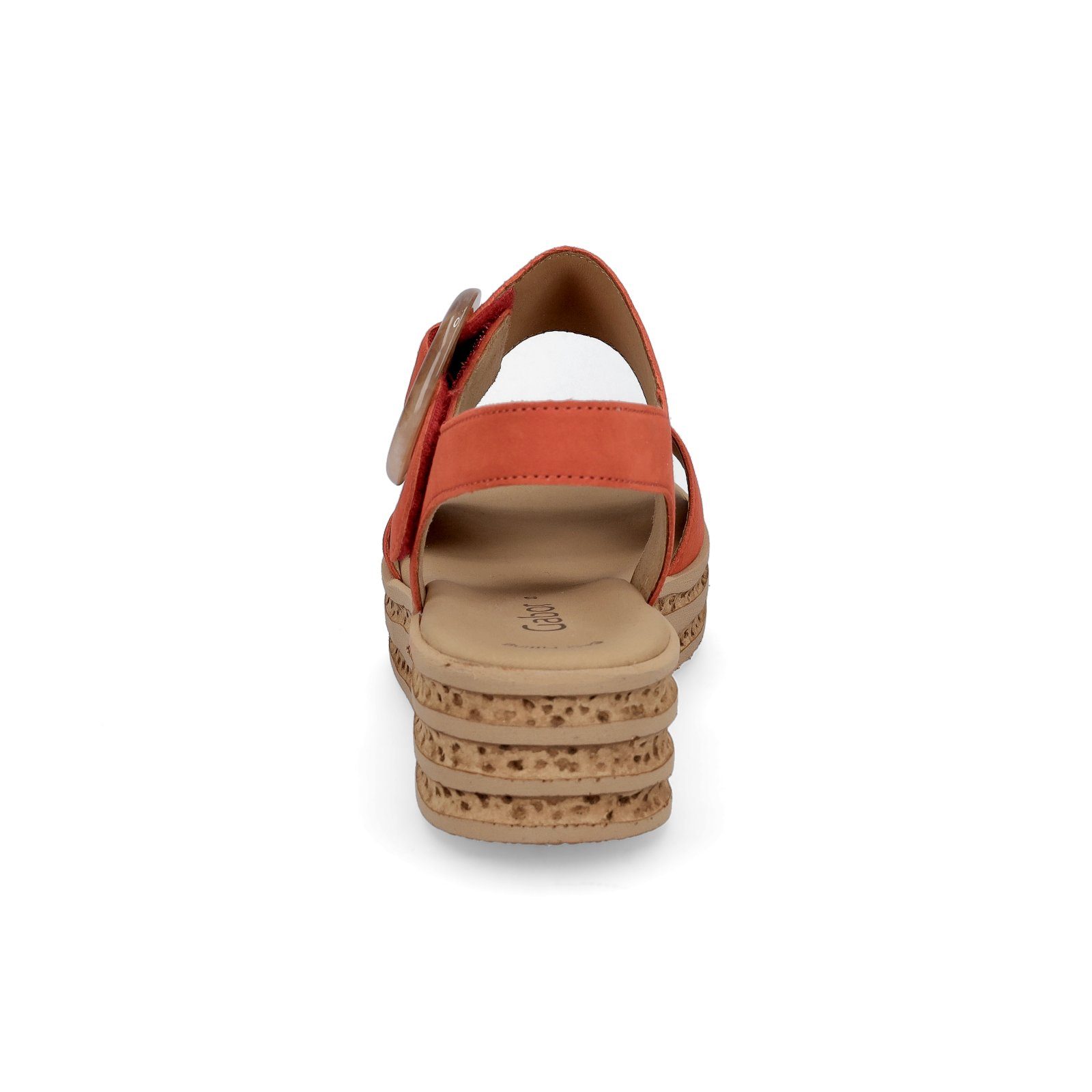 Gabor Gabor Damen Keil Sandalette orange Sandale