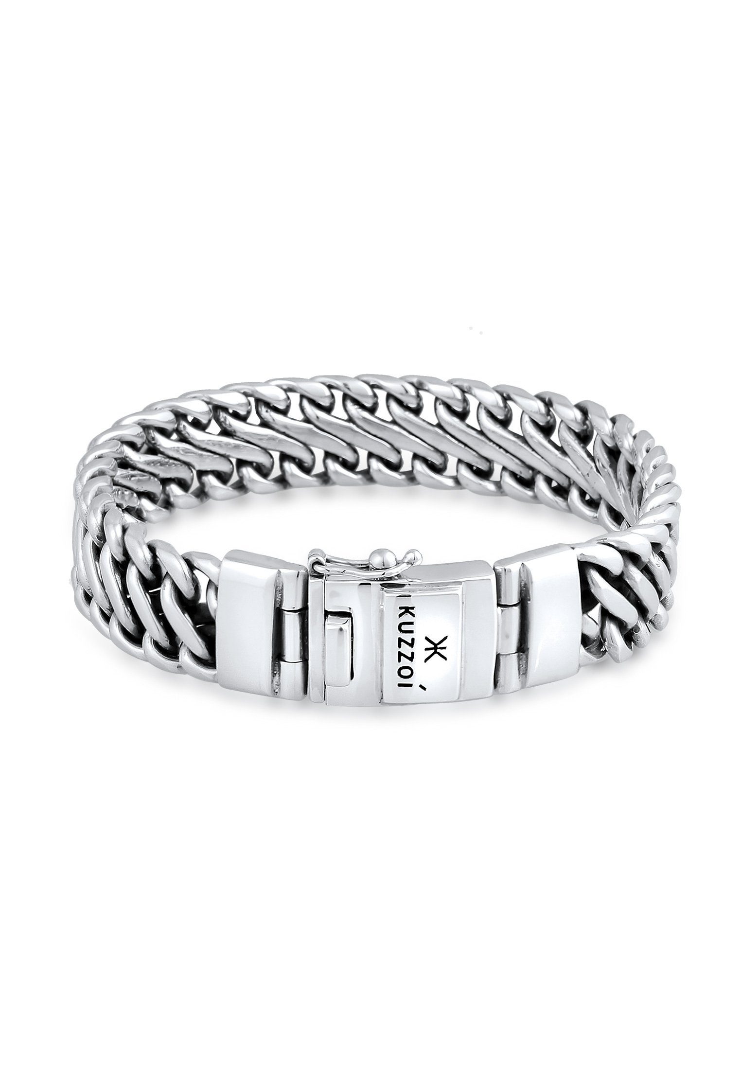 Kuzzoi Silberarmband Herren Panzer Glieder Trend Fein 925 Silber günstig online kaufen