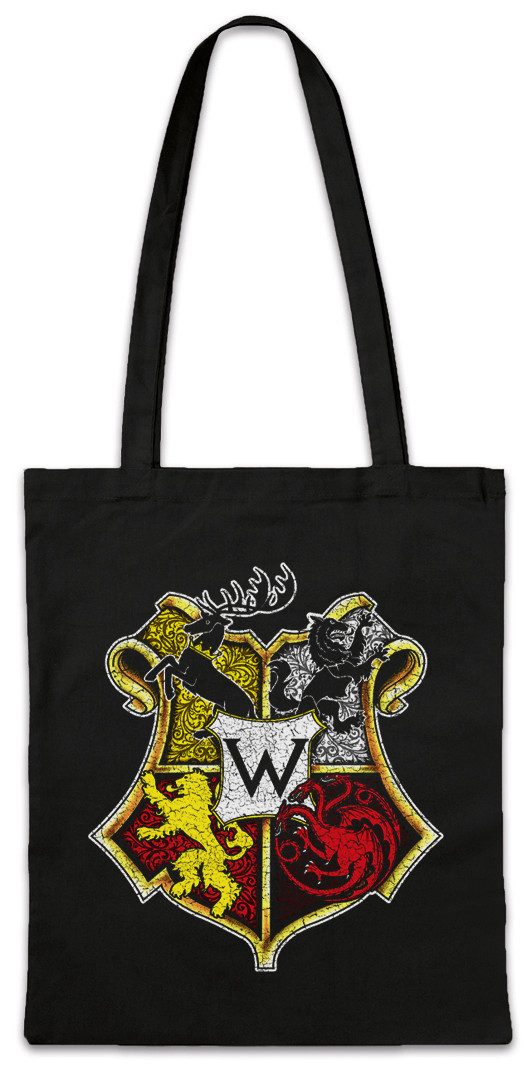 Beuteltasche Westeros School Stofftasche Game of Swords Haus Thrones Häuser Houses