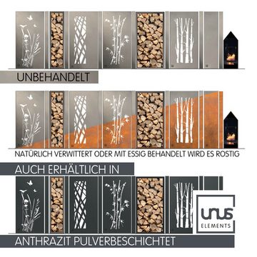 UNUS ELEMENTS Gartenzaun Pfosten, (1-St)