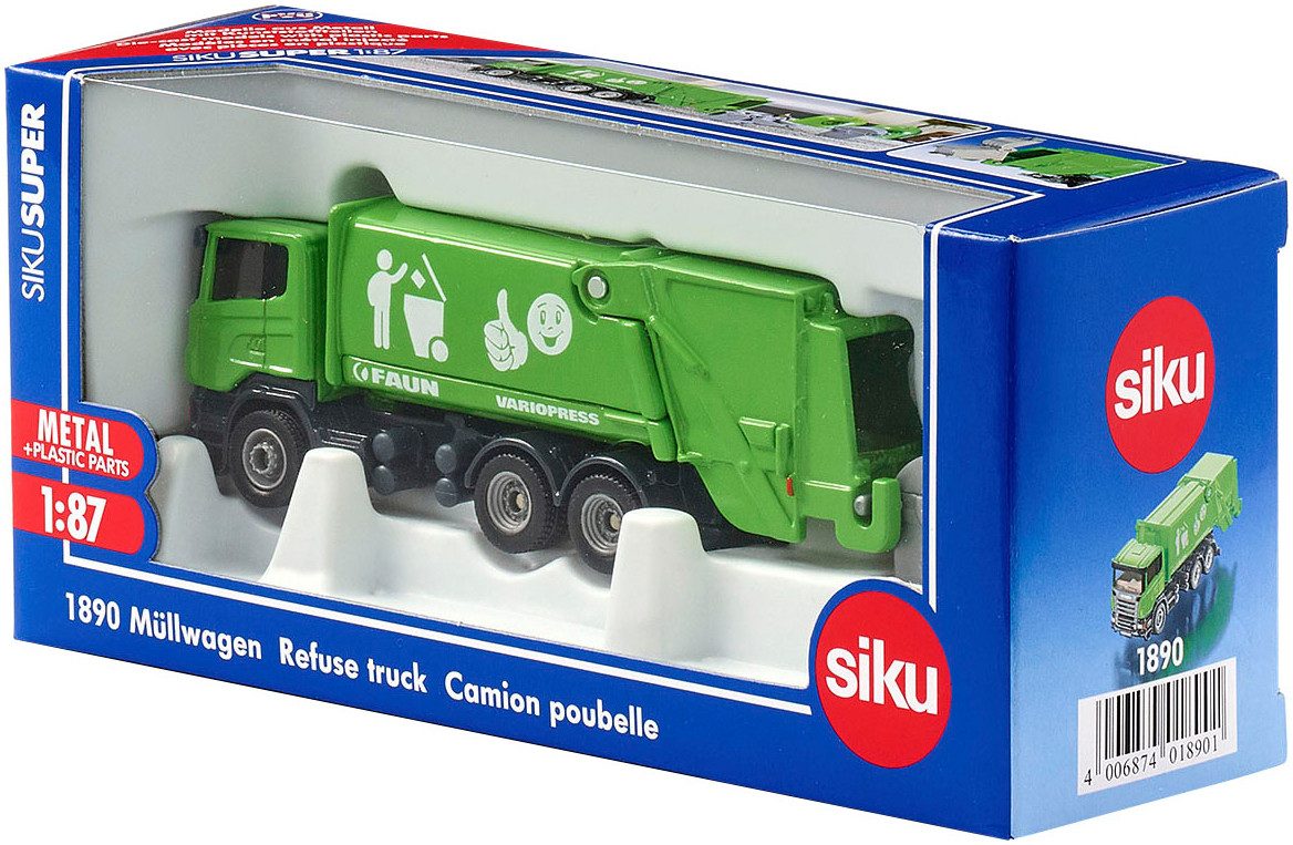 Siku Spielzeug-Müllwagen SIKU Super, Müllwagen (1890) günstig online kaufen