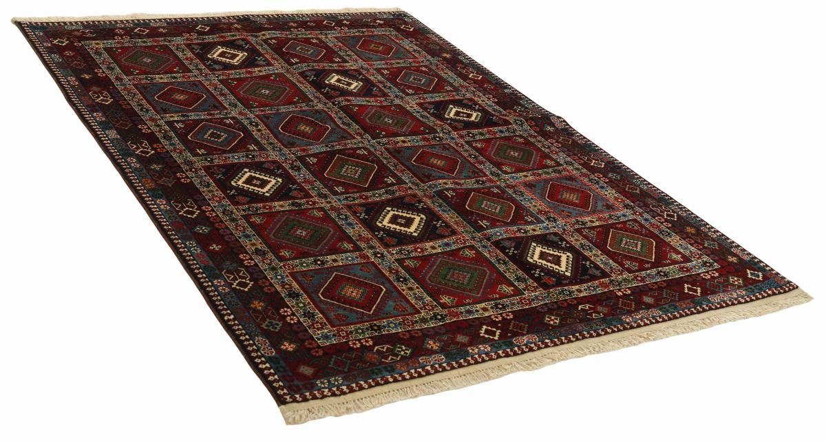 Orientteppich Yalameh 150x198 Höhe: 12 Nain Perserteppich, Orientteppich mm Handgeknüpfter / rechteckig, Trading