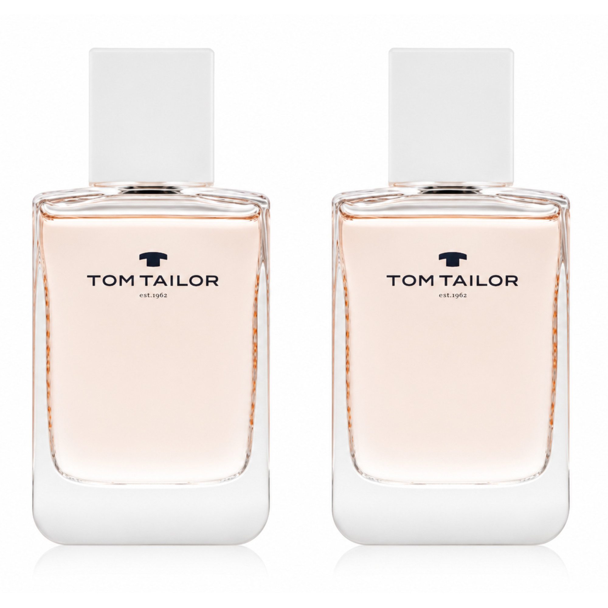 TOM TAILOR Duft-Set Woman Eau de Toilette Doppelpack 2 × 50 ml, 2-tlg., Doppelpack mit 2 × 50 ml für Alltag und Reisen