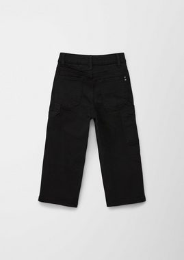 s.Oliver 5-Pocket-Jeans Relaxed: Jeans im Used-Look Waschung
