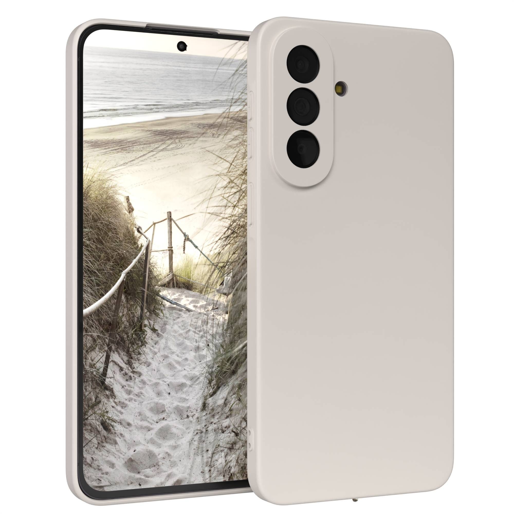 EAZY CASE Handyhülle TPU Hülle für Samsung Galaxy A57 6,7 Zoll, Bumper Case Matt Slimcover Silikonschutzhülle elastisch Polarstern