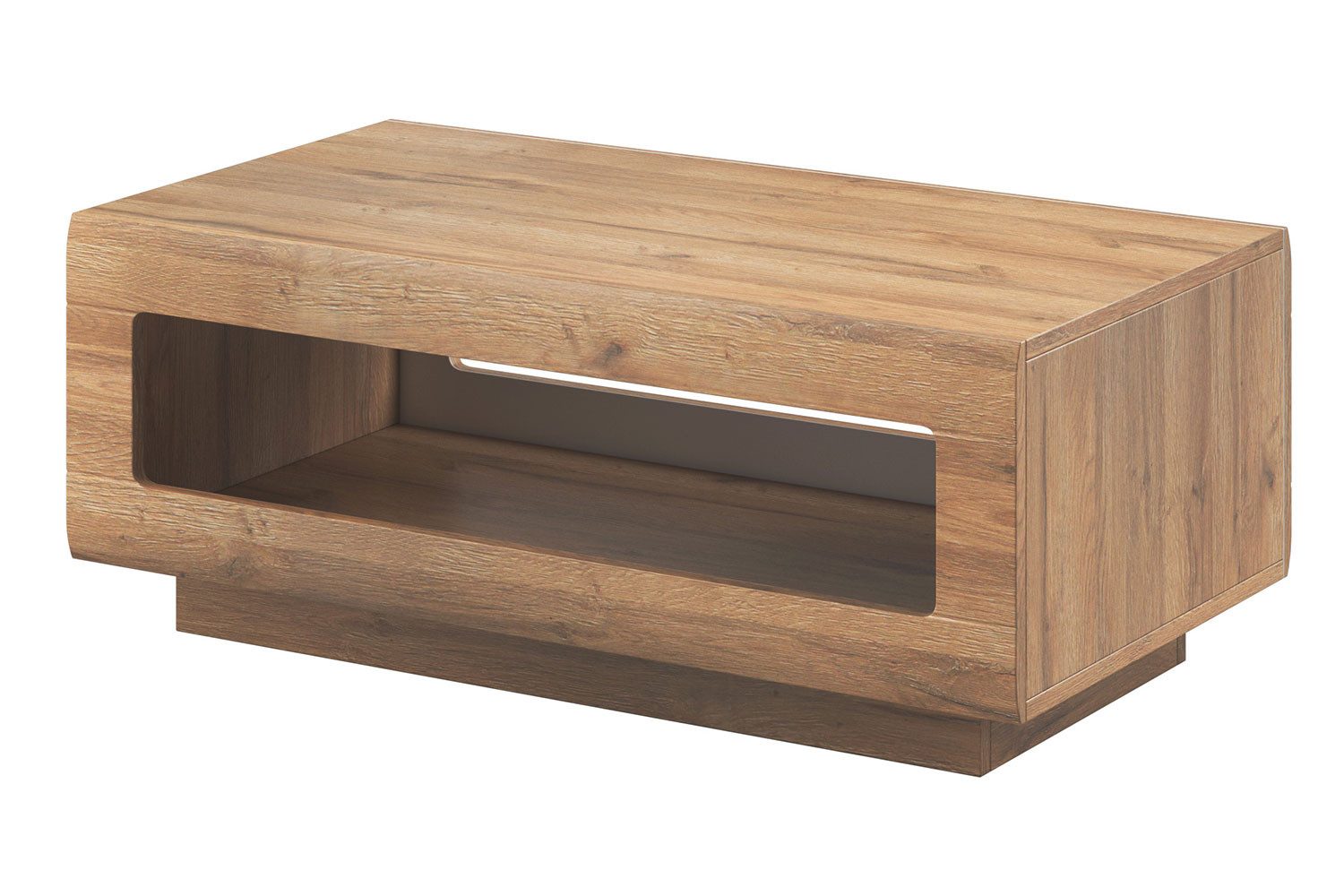 Helvetia Couchtisch Toro (Toro, 1-St., Couchtisch), 110x60x44cm Eiche Grandson