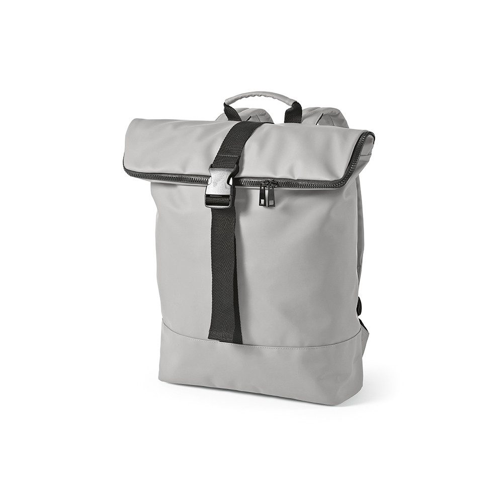 CABBEL Rucksack Rucksack 24L Laptop 17 Zoll nachhaltig rPET 0,53 kg leicht robust (Rucksack, 1-tlg., Einzelartikel), Hellgrau, recyceltes Polyester, 59% rPET, 24 Liter, 30x38x10 cm, 0,53