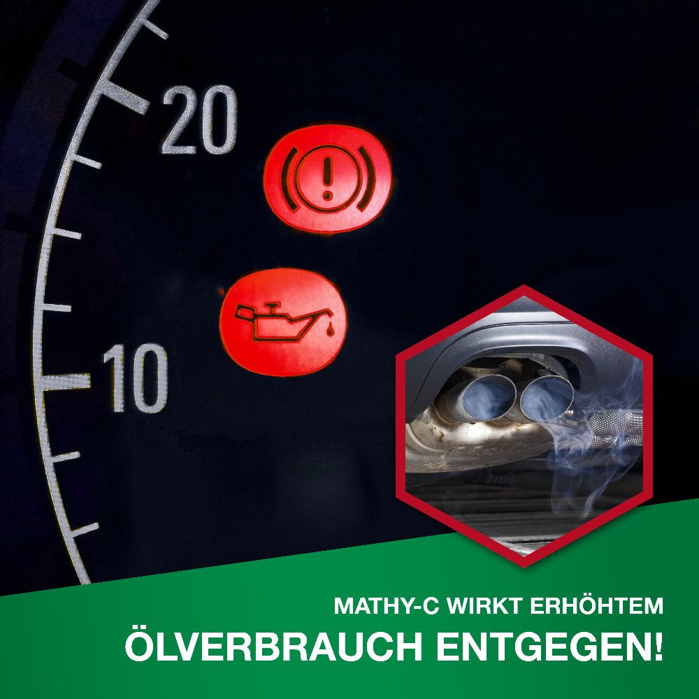 MATHY Öl-Additiv MATHY-C Motorinnenreiniger 400 ml, 0,4 l, (1-St) Motorspülung vor dem Ölwechsel