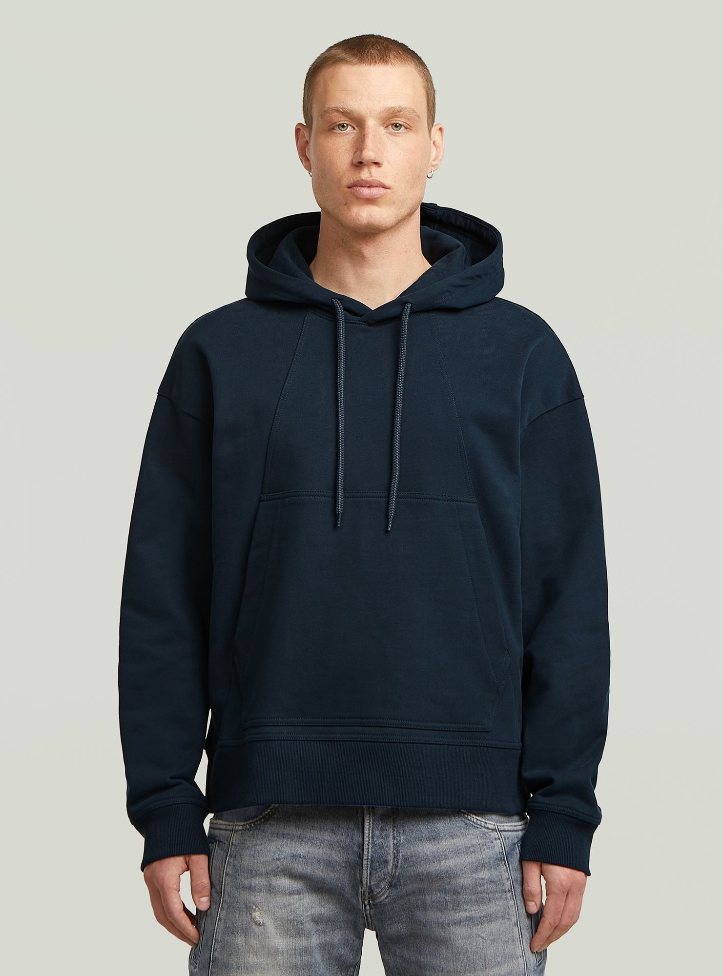 G-STAR Longpullover A Line Loose Hoodie Sweatshirt