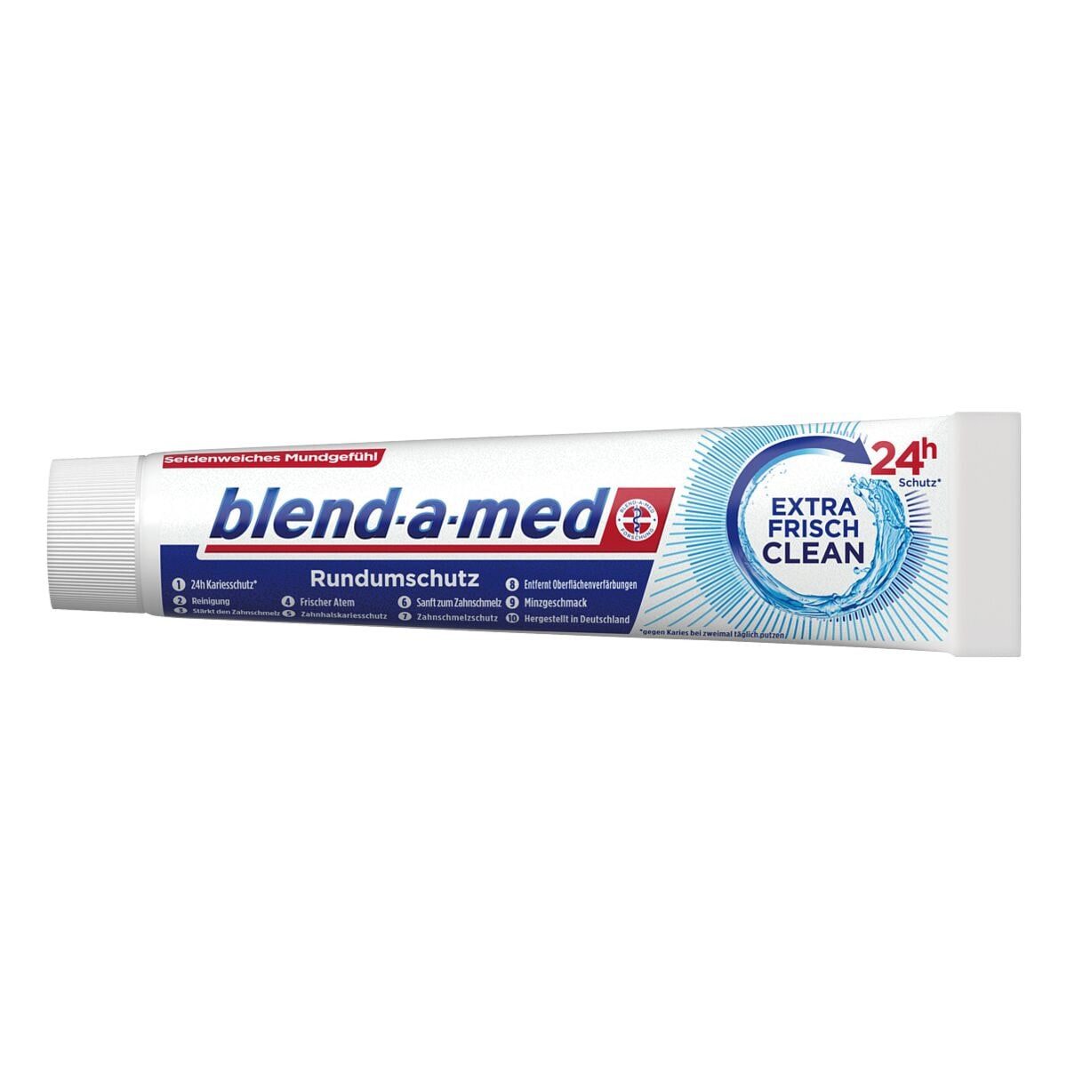 blend-a-med Zahnpasta Extra Frisch Clean, für ein intensives Frischegefühl, 75 ml