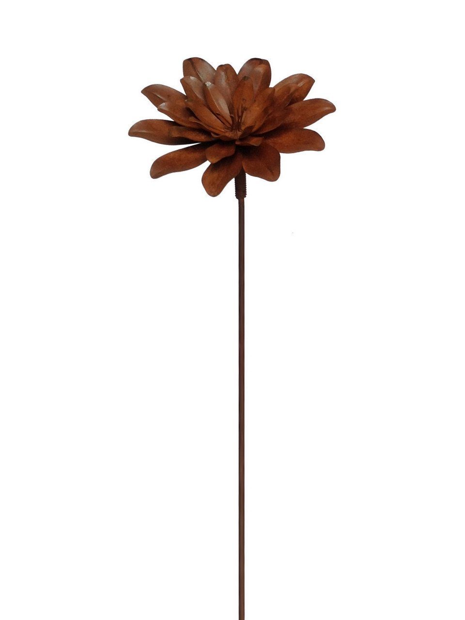 Trend Line Gartenfigur TrendLine Gartenstecker Blume Metall 115 x 21,5 cm