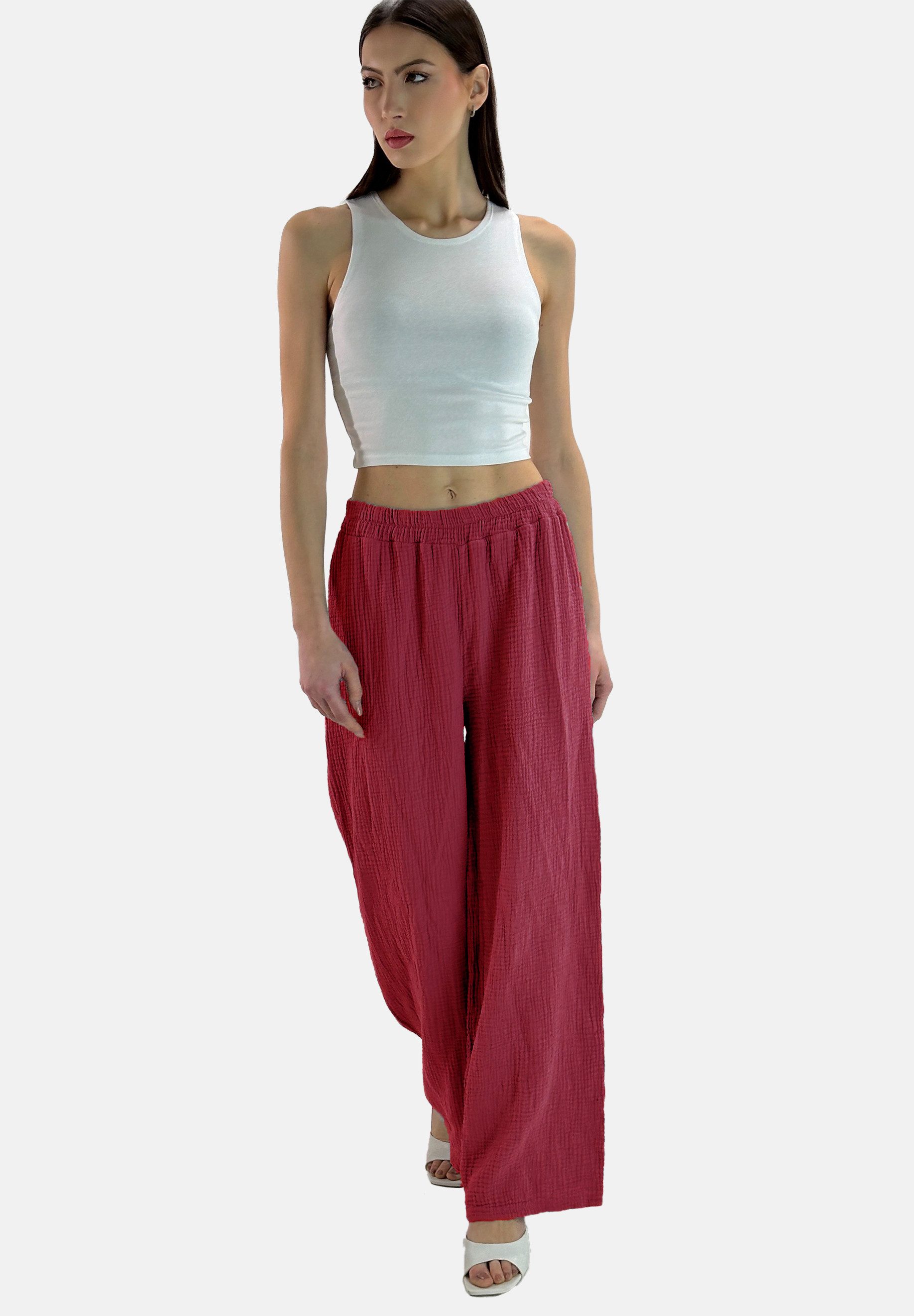Elara Stoffhose Mouseline Hose