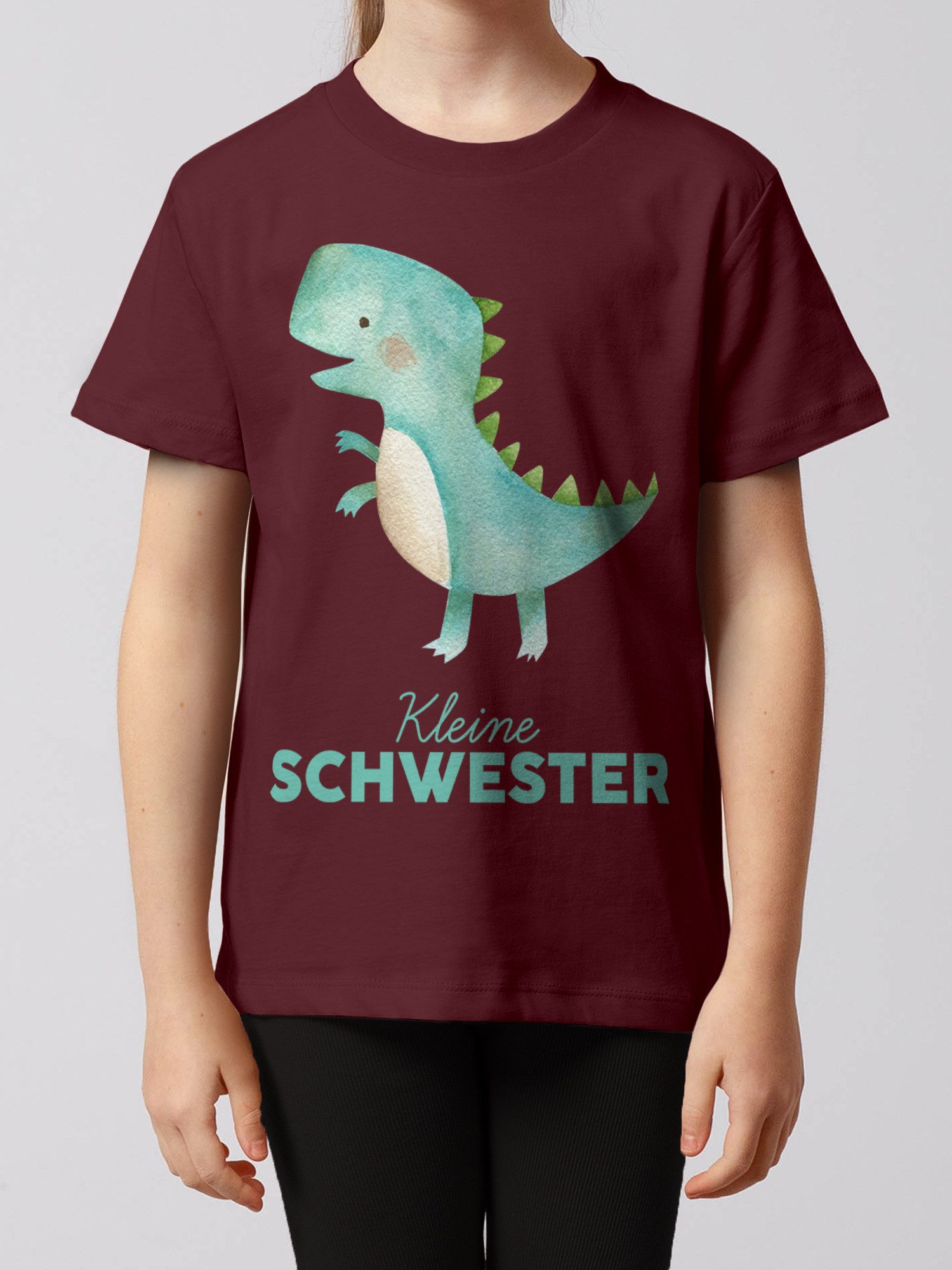wat? Apparel T-Shirt Dinosaurier 03 Kleine Schwester