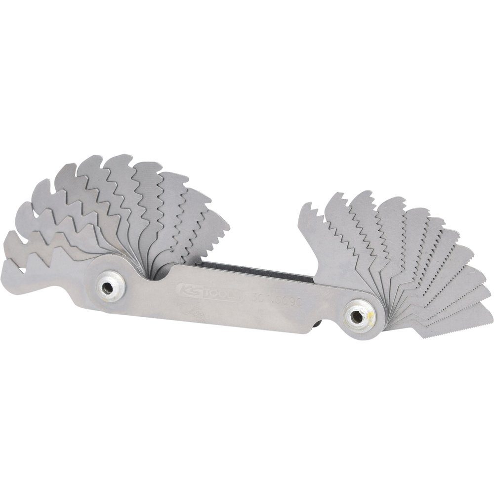 Montagewerkzeug KS Tools 301.0090 Gewindelehre, Zollmaße, 22-tlg