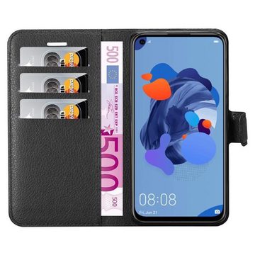 Cadorabo Handyhülle Huawei NOVA 5i / P20 LITE 2019 Huawei NOVA 5i / P20 LITE 2019, Klappbare Handy Schutzhülle - Hülle - mit Standfunktion und Kartenfach