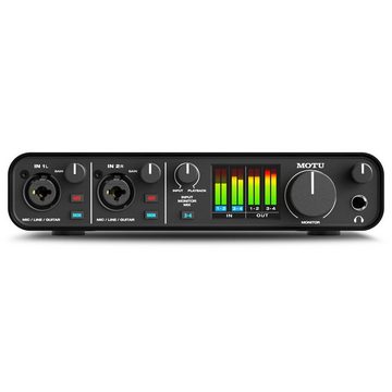 Motu-Audio M4 Audio Interface mit Kopfhörer Digitales Aufnahmegerät
