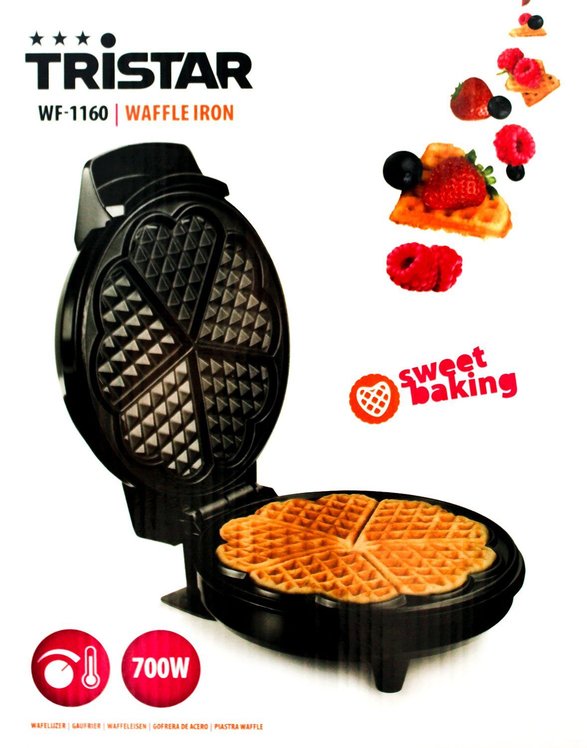 Tristar Waffeleisen Tristar WF-1160 Waffeleisen – Bild 3 von 3