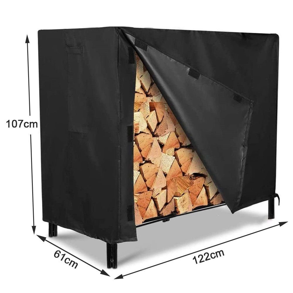 JOYOLEDER Kaminholzregal Groß Abdeckplane Brennholzregal Holzlager Untersta günstig online kaufen