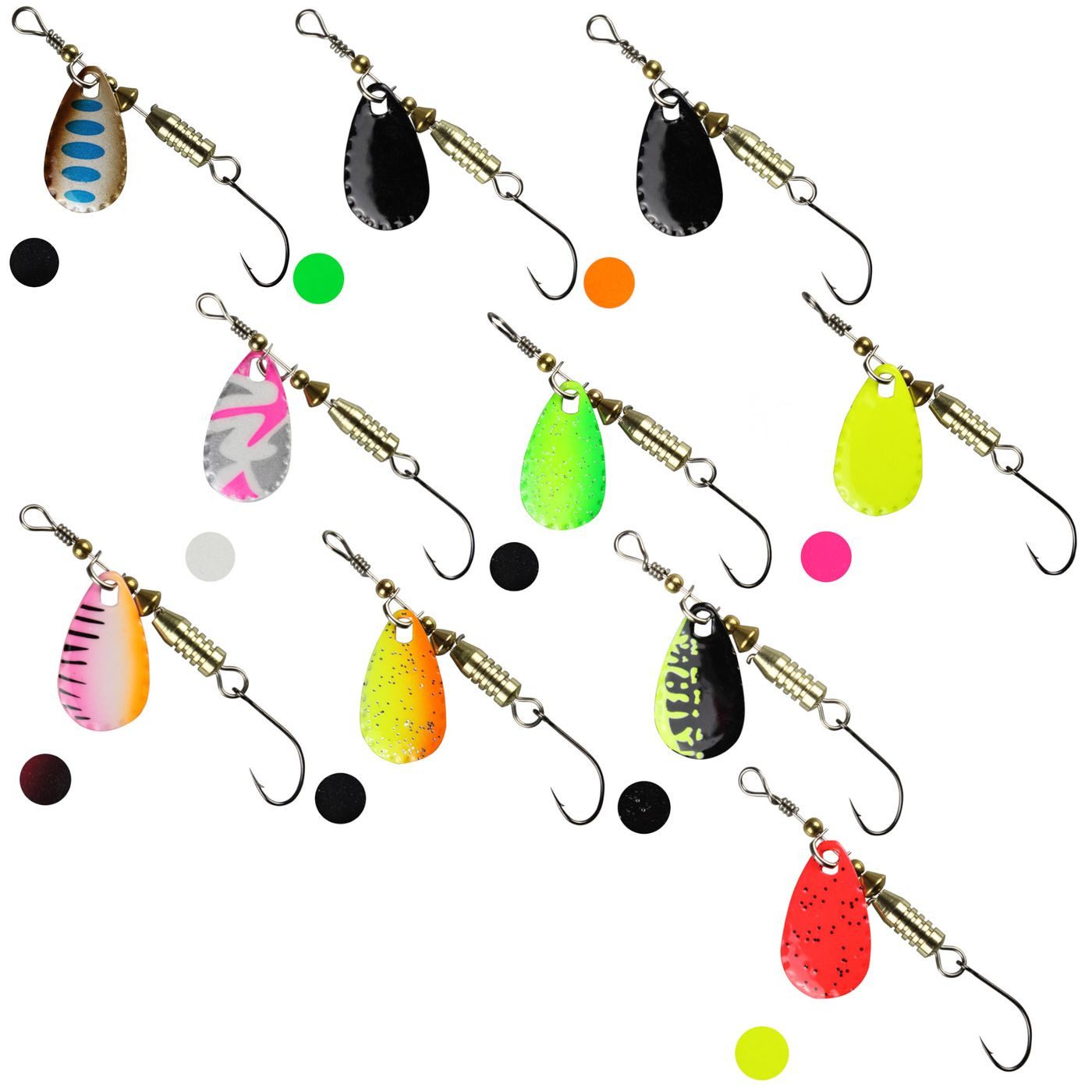 Fishing Tackle Max Kunstköder FTM Forellen Blinker - Spinner zum Forellenangeln