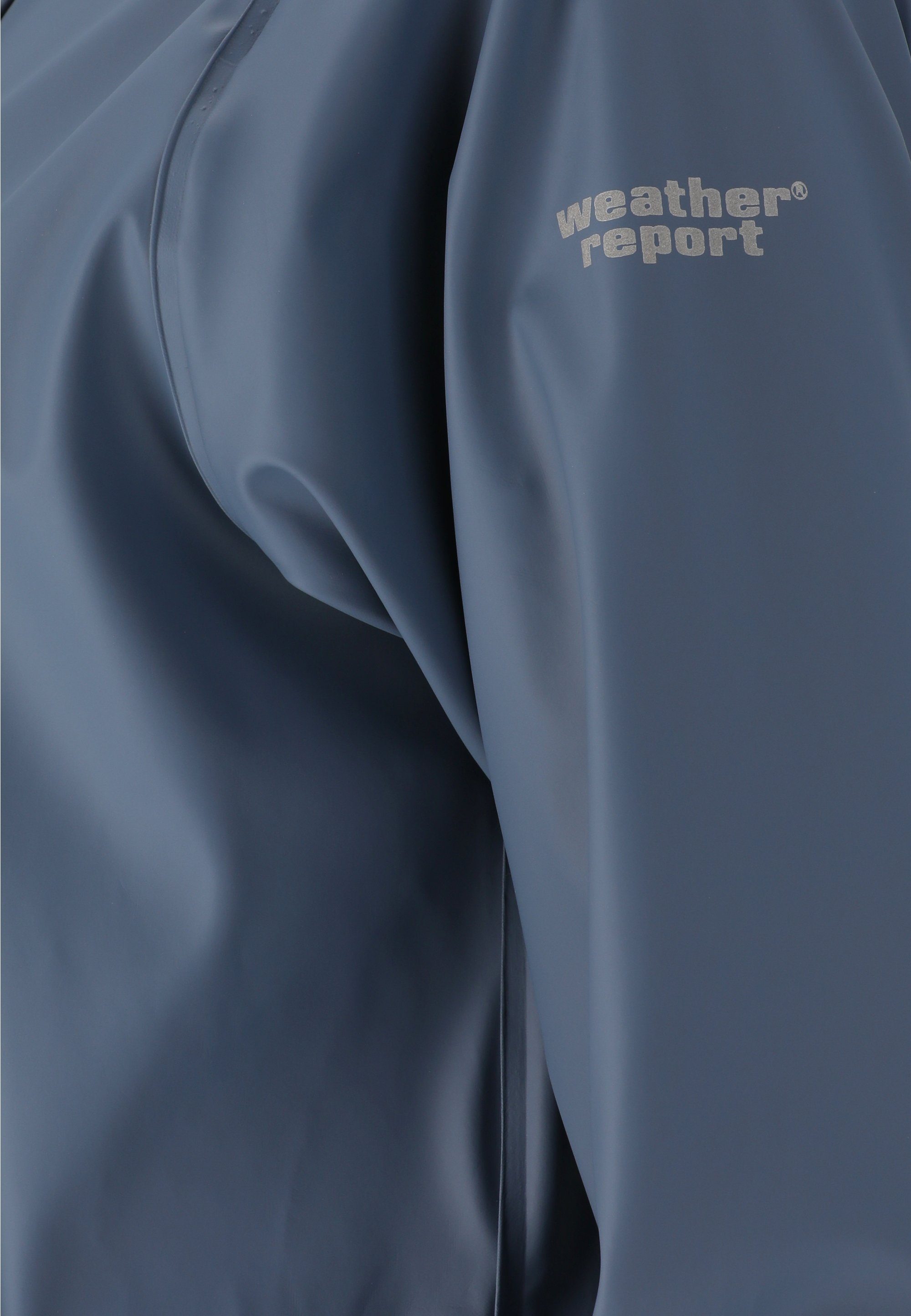 Beschichtung blau umweltfreundlicher PETRA REPORT mit WEATHER Regenjacke