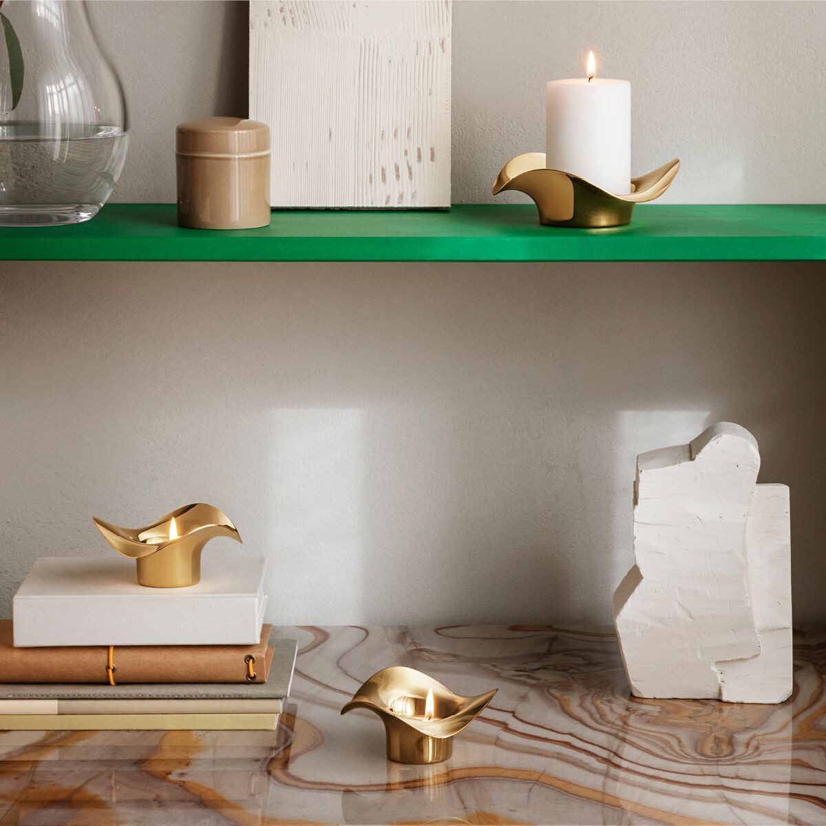 Georg Jensen Kerzenhalter Cobra
