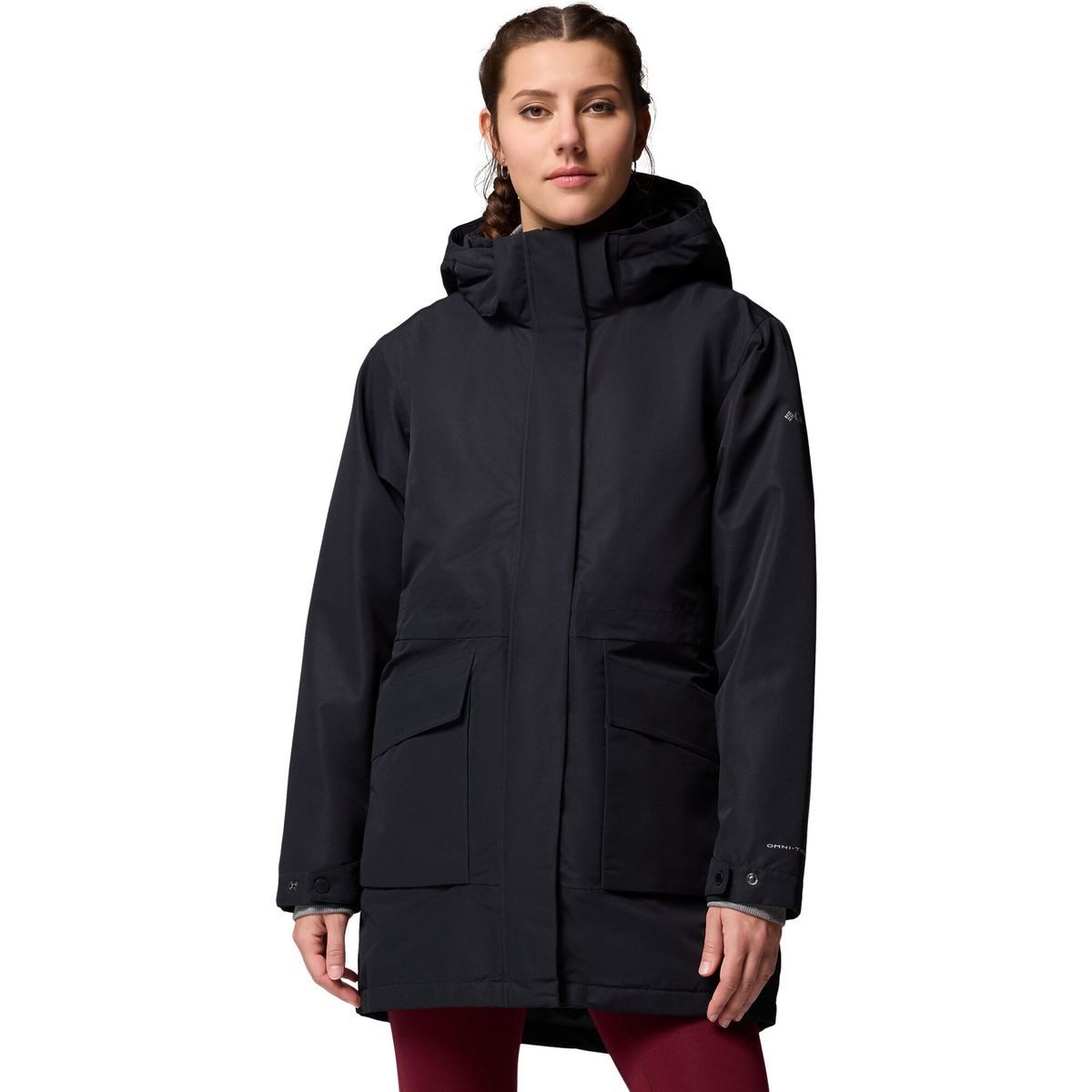 Columbia Outdoorjacke Women's Pulaski Waterproof Hooded Parka Wasserdichter Parka mit innovativer Wärmetechnologie und