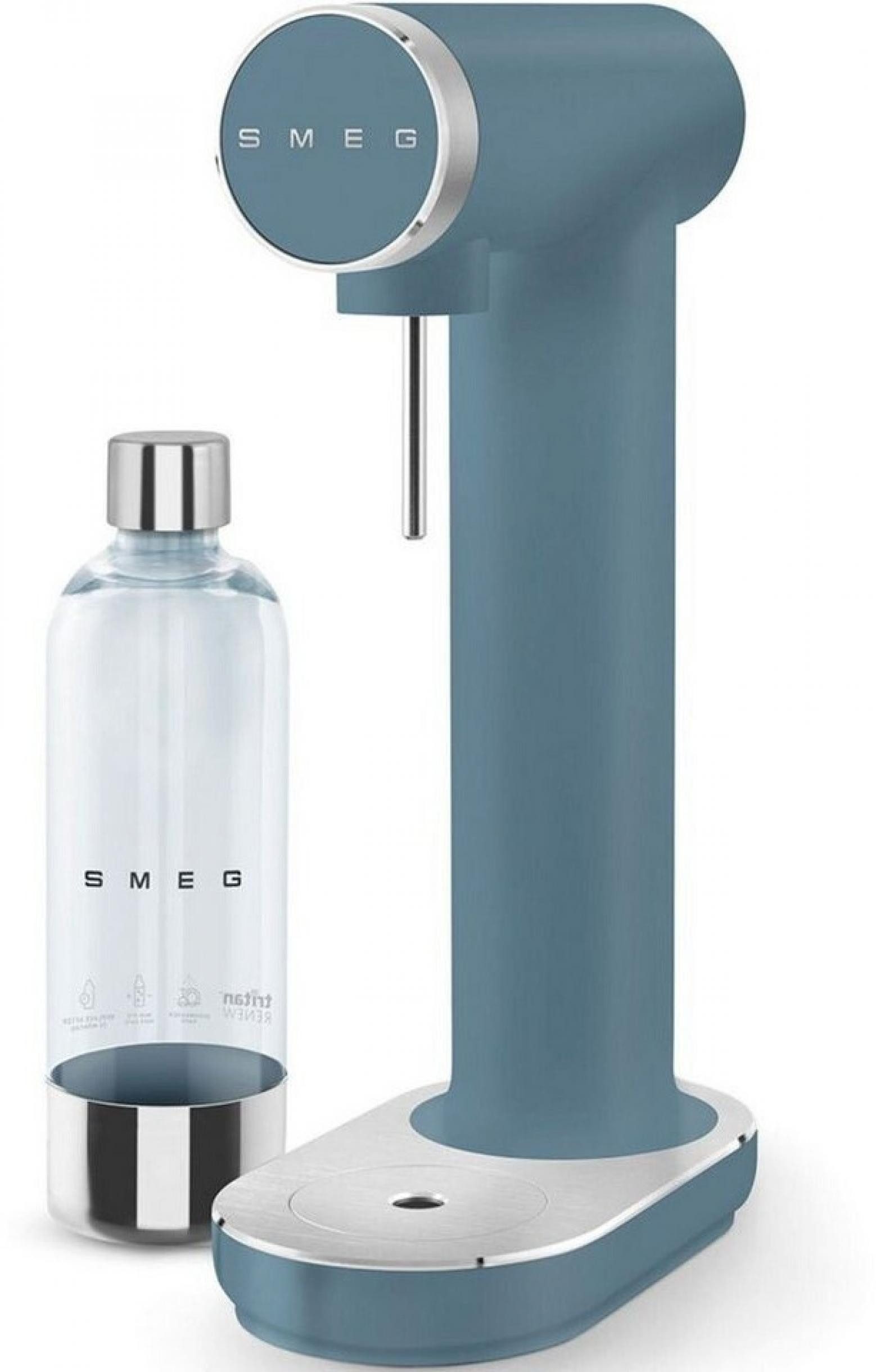 Smeg Wassersprudler SKC01SBM Wassersprudler, Storm Blue, 50 Style
