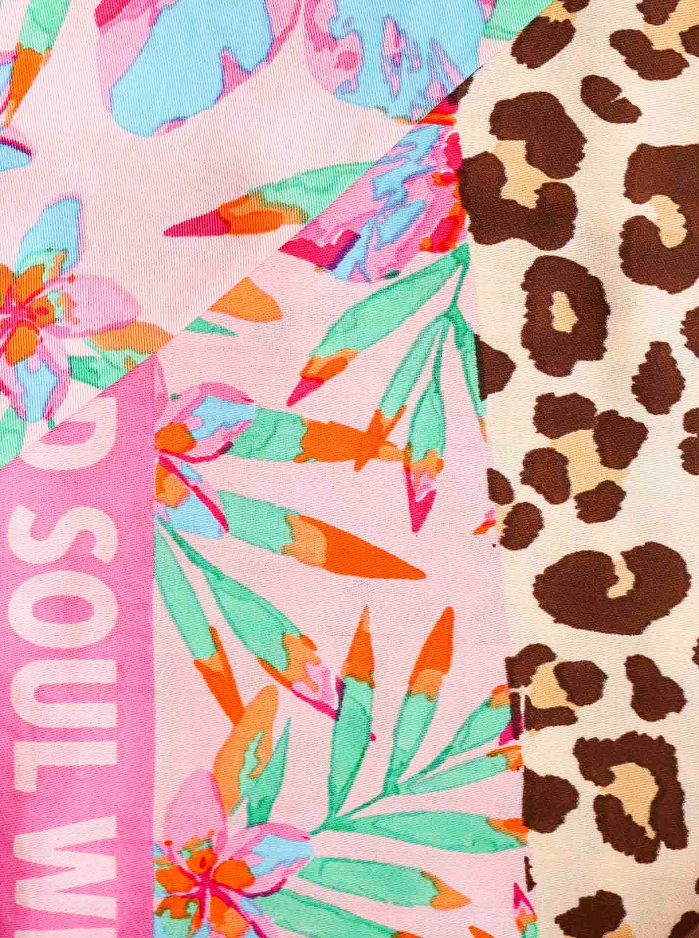 Zwillingsherz Modetuch "Wild Jungle", mit Tasseln, günstig online kaufen