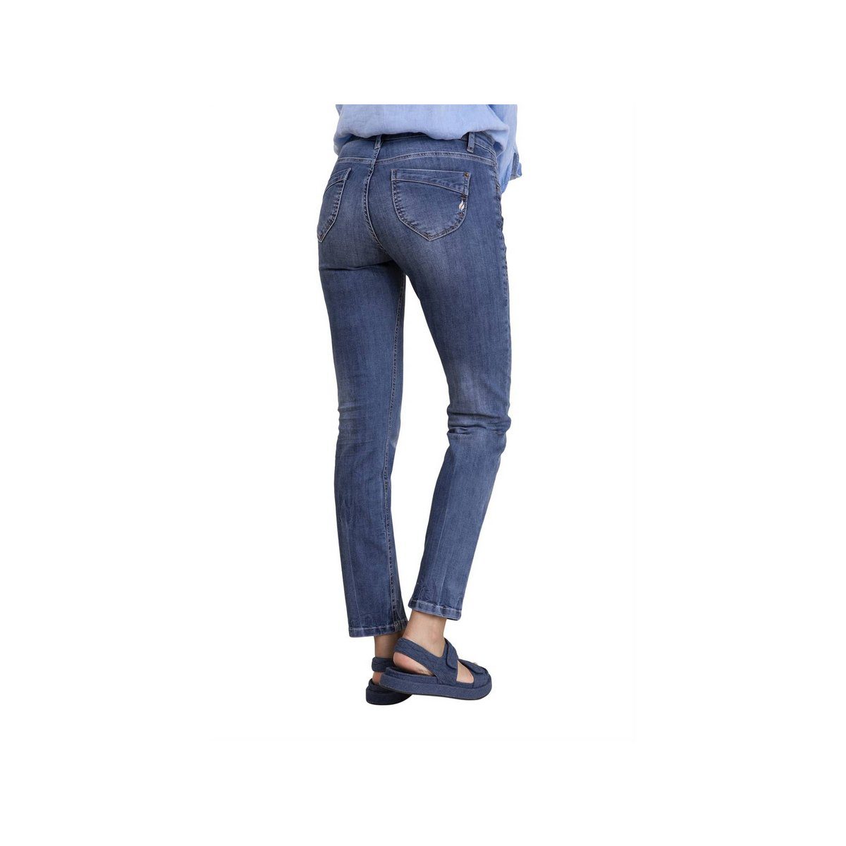 BLUE FIRE 5-Pocket-Jeans grau (1-tlg)