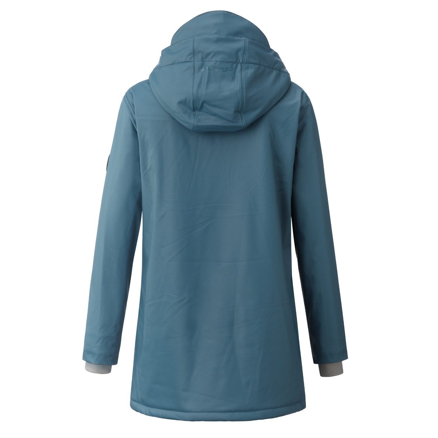 ankerglut Funktionsjacke Ankerglut Heldin Damen Winter Regenjacke Friesennerz große Größen Wasserdichter Winter-Regenmantel mit Teddyfleece-Futter