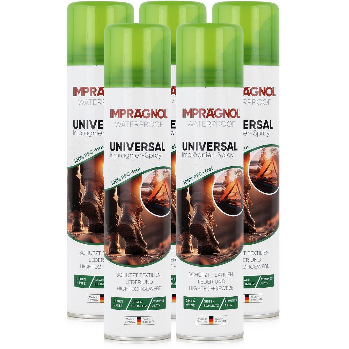 Imprägnol Imprägnol Universal Imprägnier-Spray 400ml schützt Textilien & Leder (Spezialwaschmittel